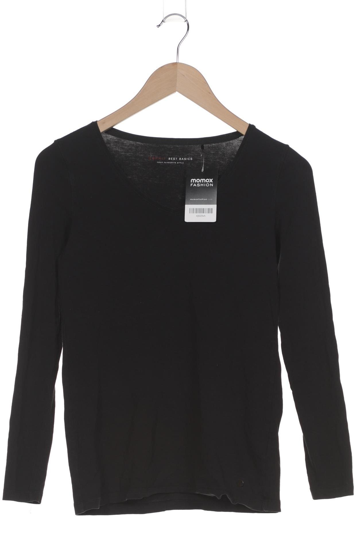 

Esprit Damen Langarmshirt, schwarz, Gr. 38