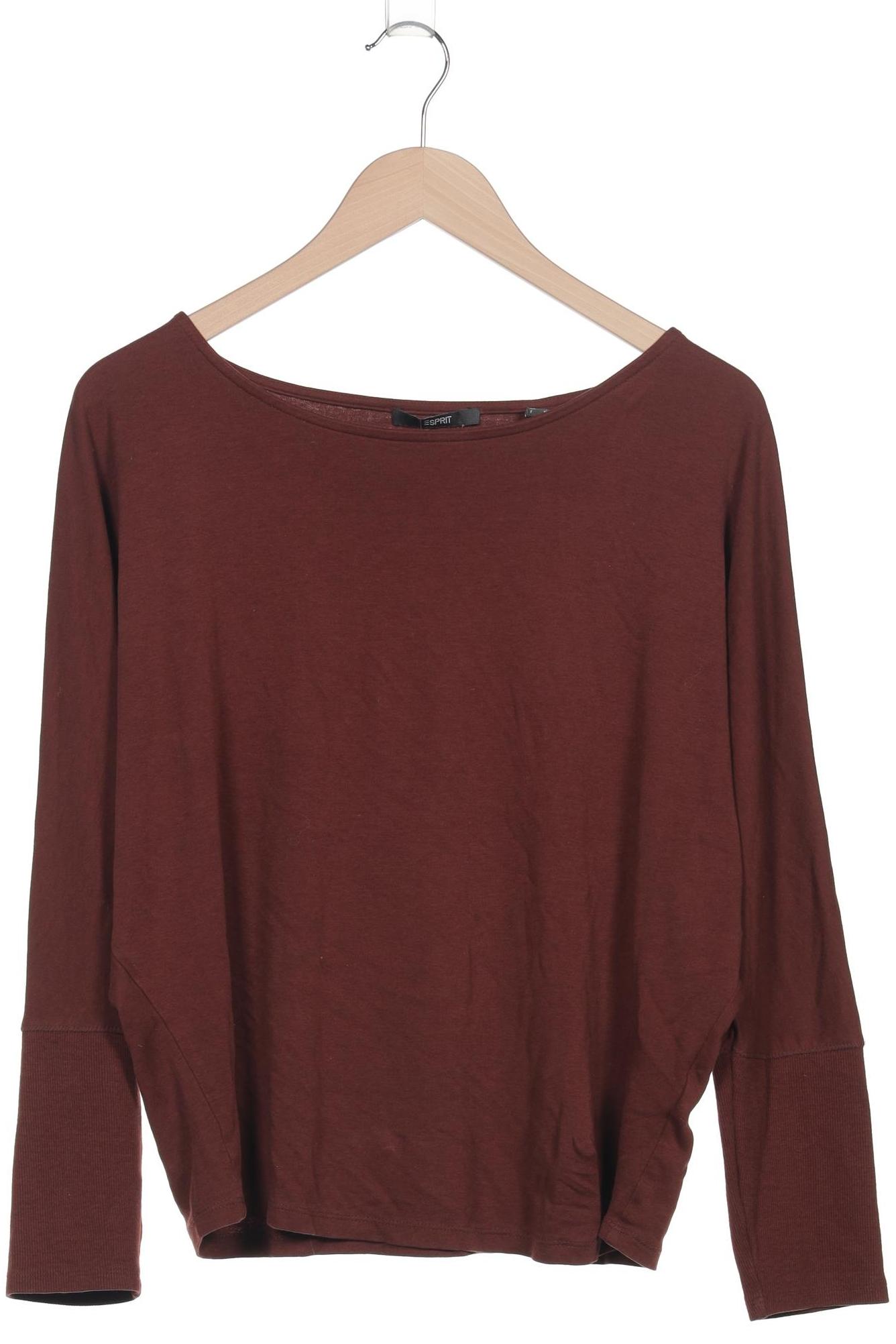 

Esprit Damen Langarmshirt, bordeaux, Gr. 42