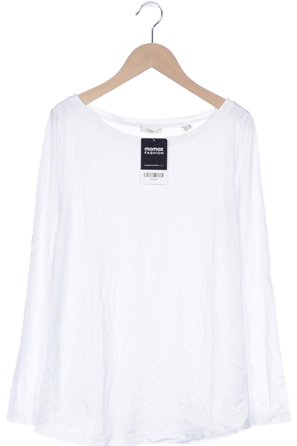 

Esprit Damen Langarmshirt, weiß, Gr. 38