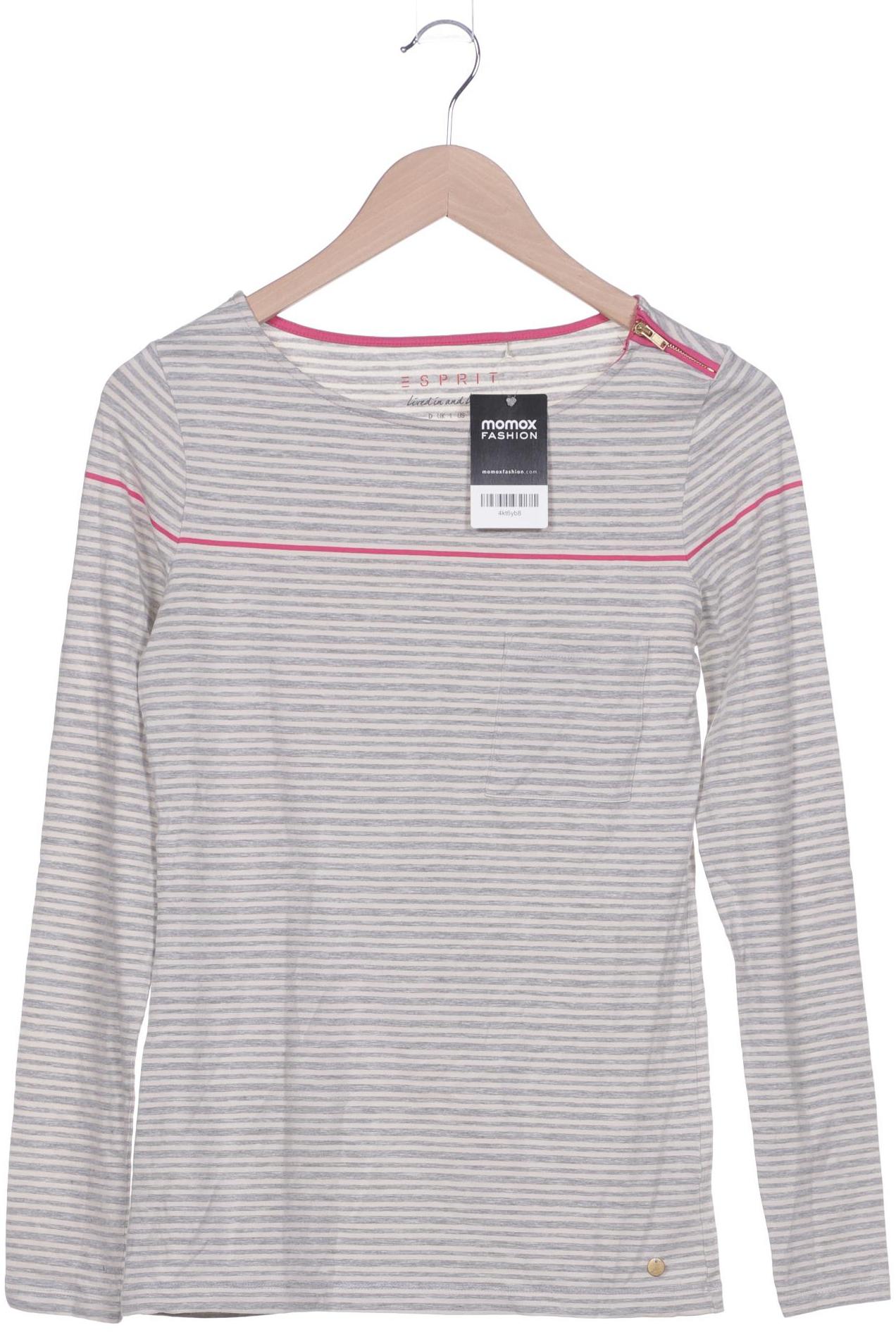 

Esprit Damen Langarmshirt, grau, Gr. 38