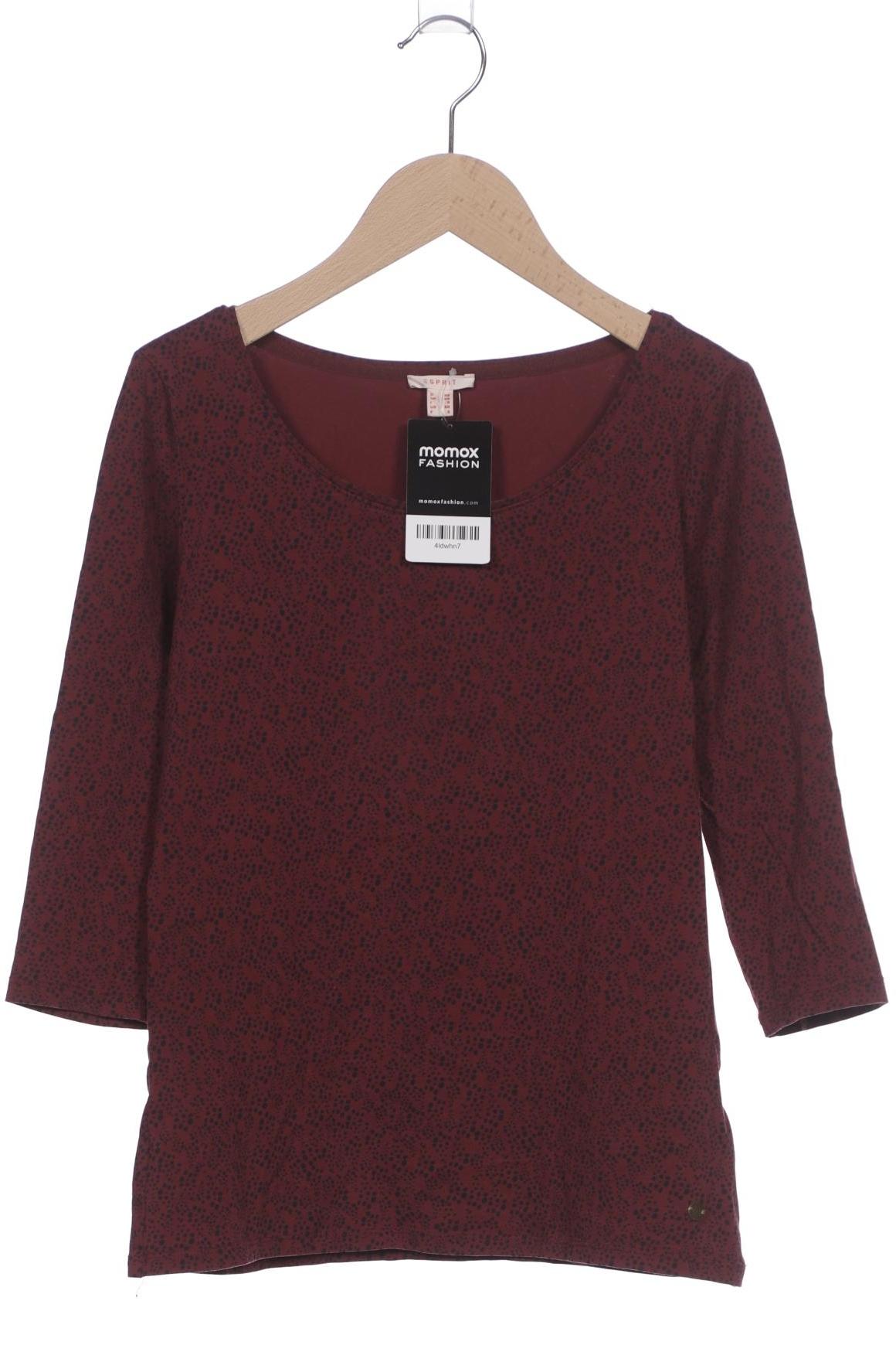 

Esprit Damen Langarmshirt, bordeaux, Gr. 34