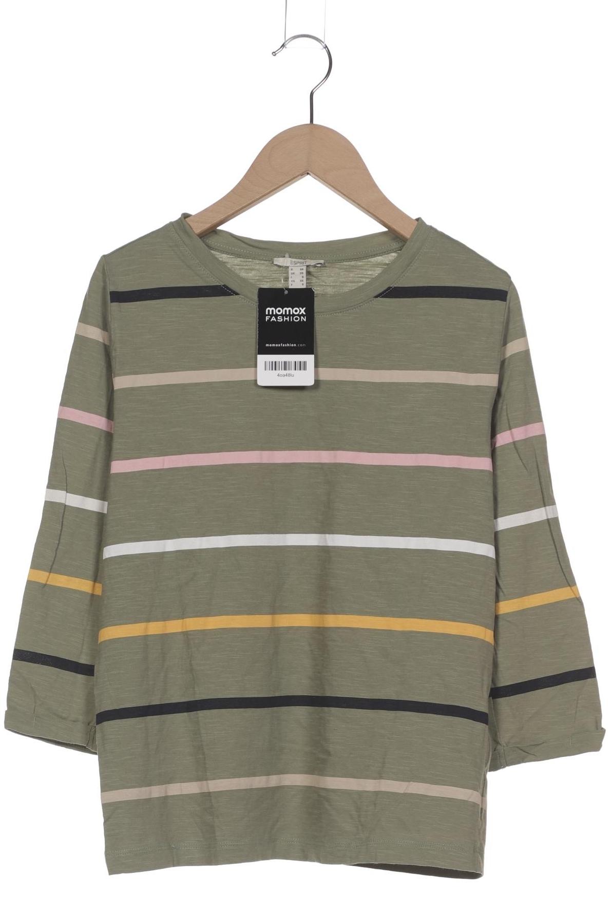 

Esprit Damen Langarmshirt, grün, Gr. 34