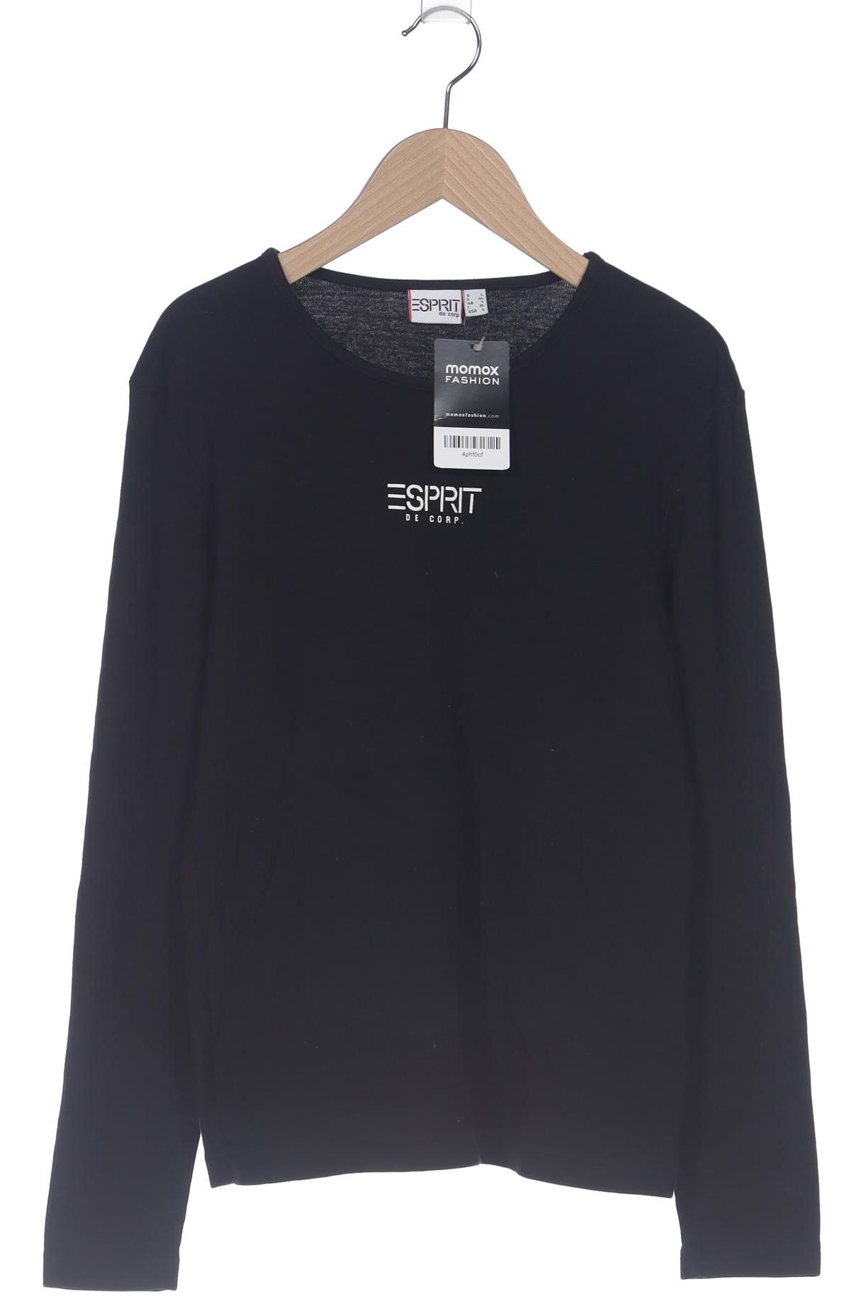 

Esprit Damen Langarmshirt, schwarz, Gr. 42
