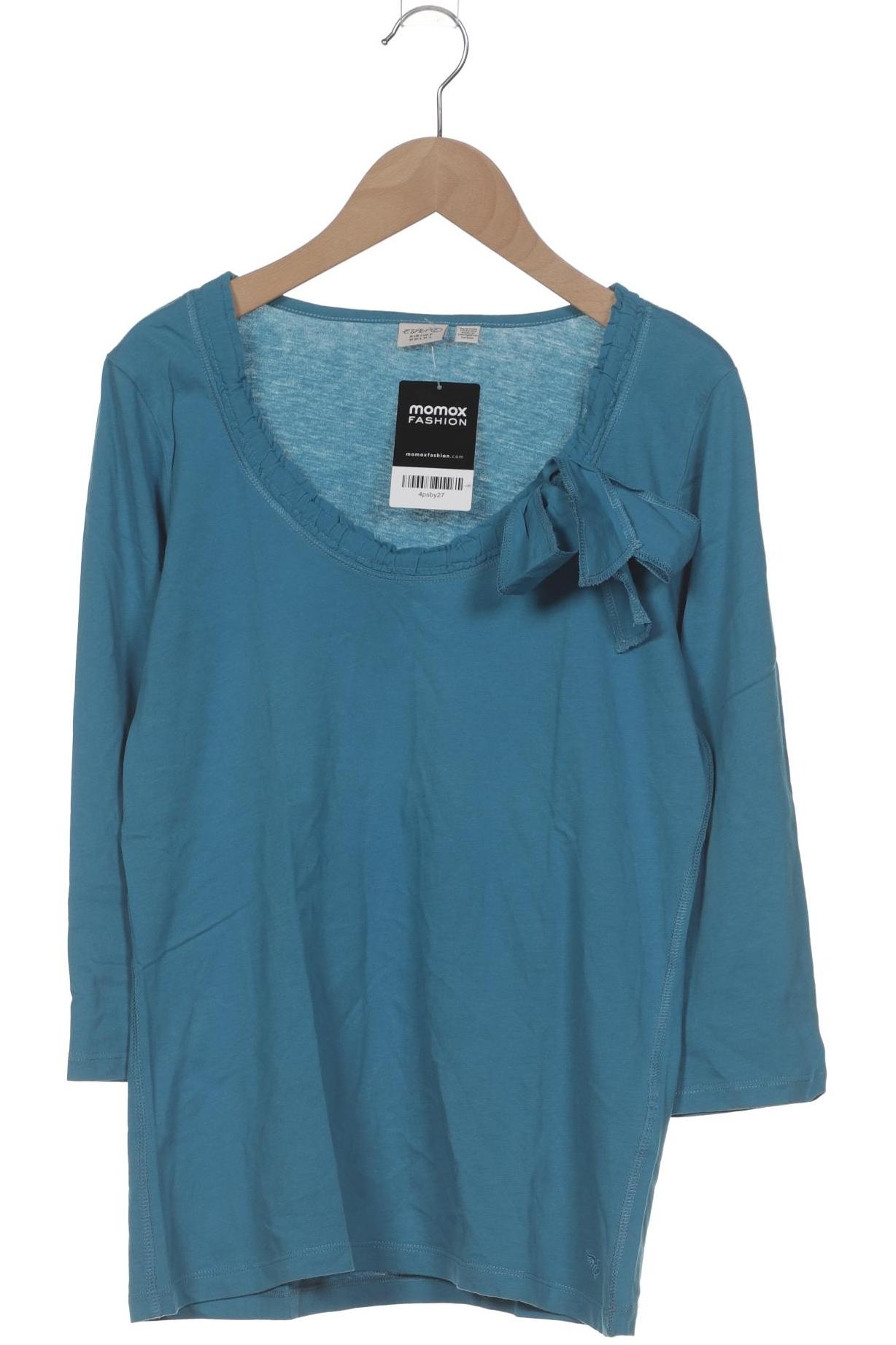 

Esprit Damen Langarmshirt, blau, Gr. 38