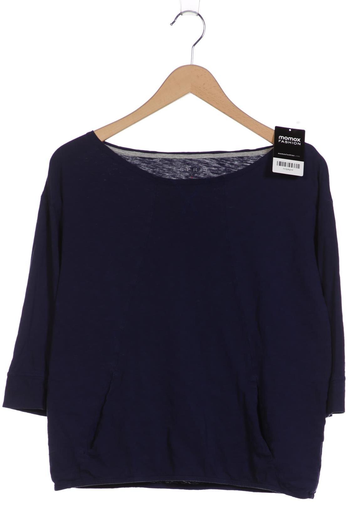 

Esprit Damen Langarmshirt, marineblau, Gr. 42