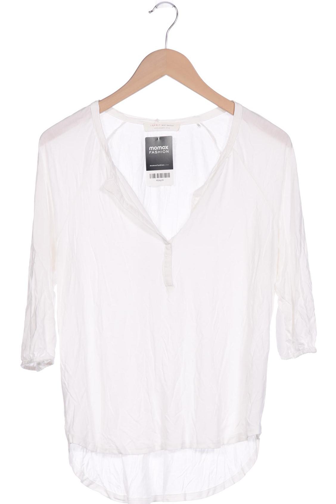 

Esprit Damen Langarmshirt, weiß, Gr. 38