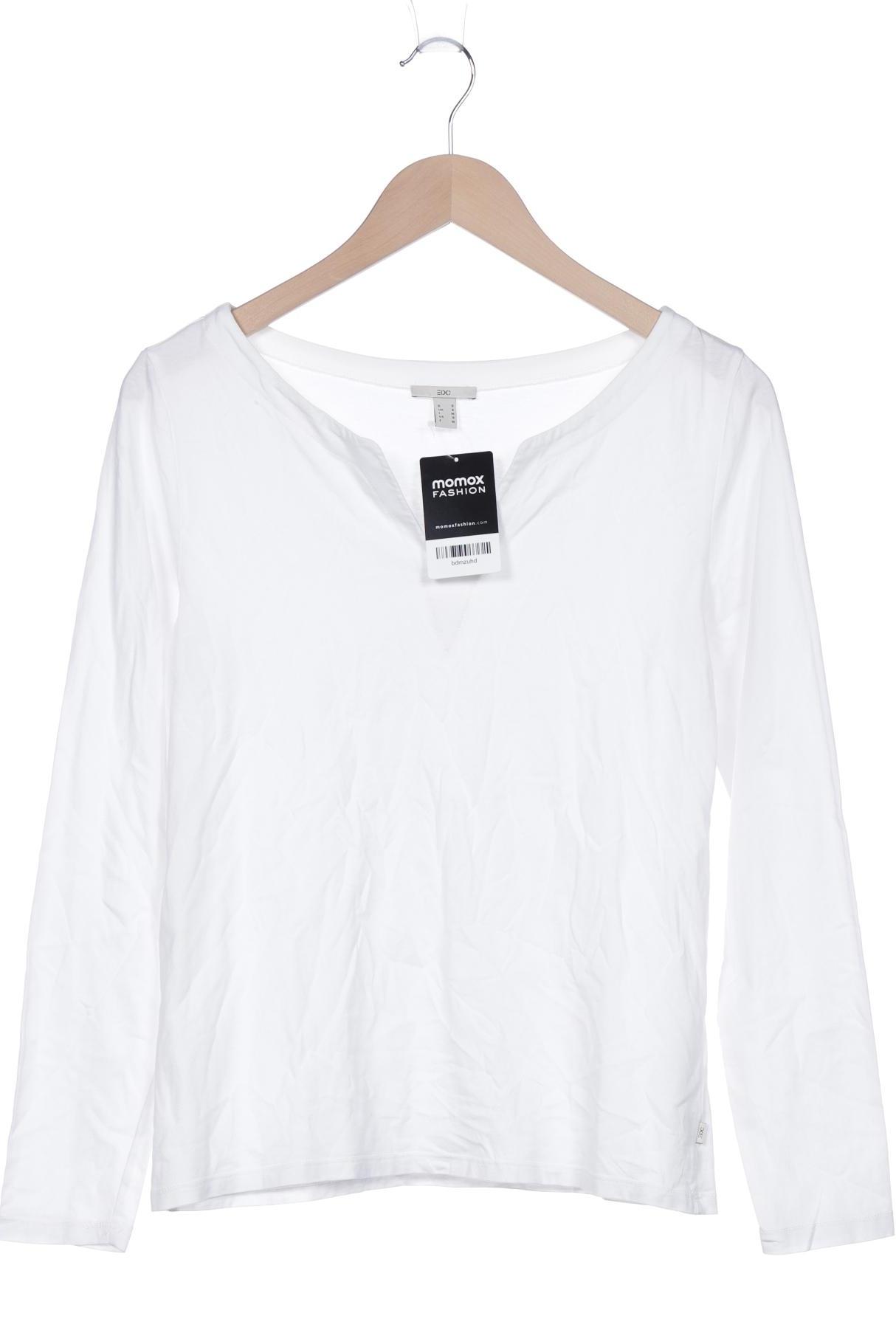 

Esprit Damen Langarmshirt, weiß, Gr. 36