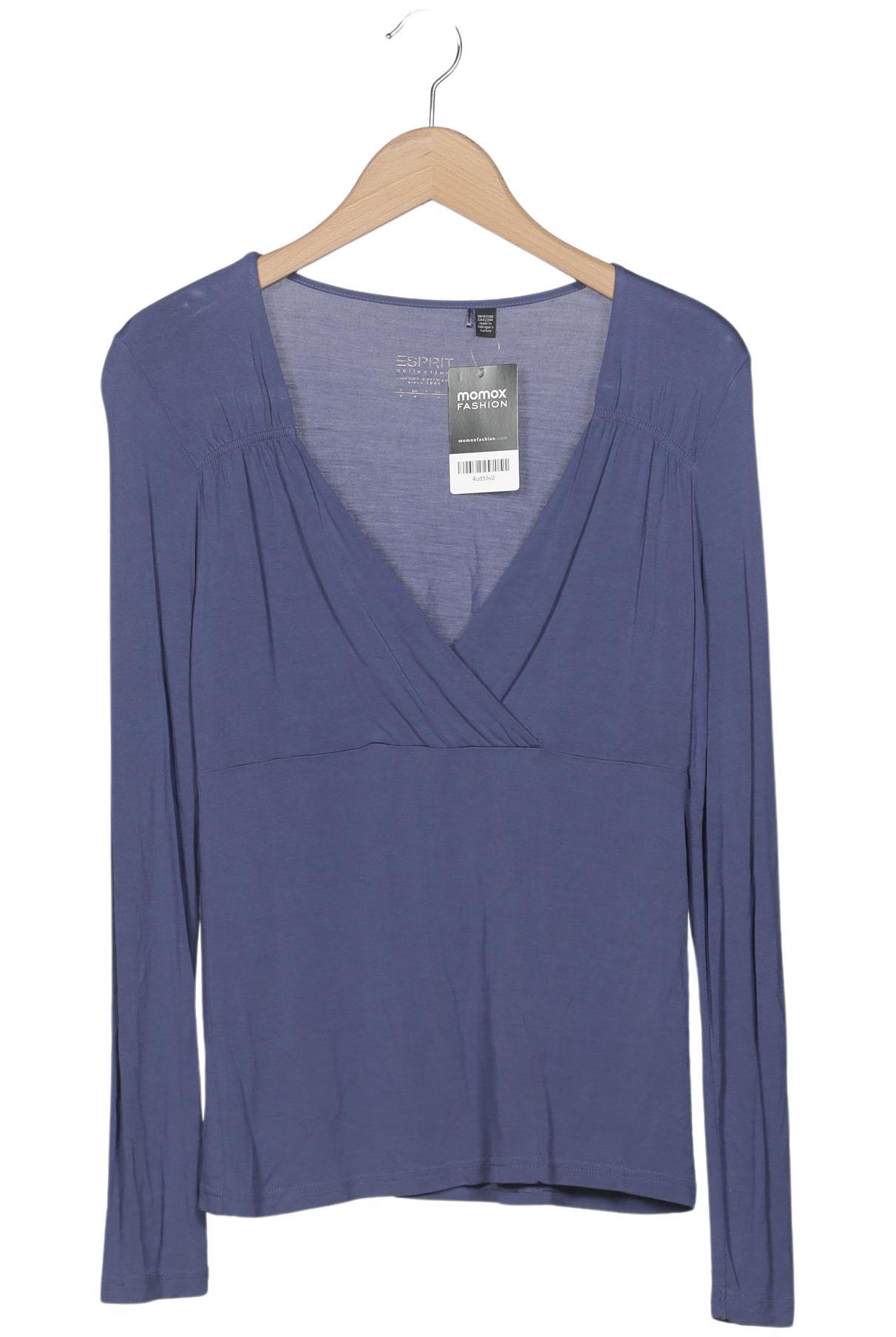 

Esprit Damen Langarmshirt, blau, Gr. 38