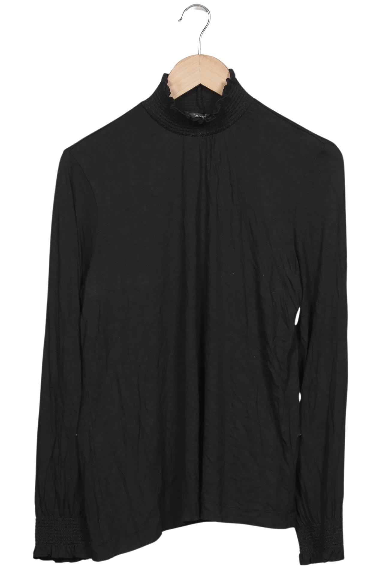 

Esprit Damen Langarmshirt, schwarz, Gr. 44
