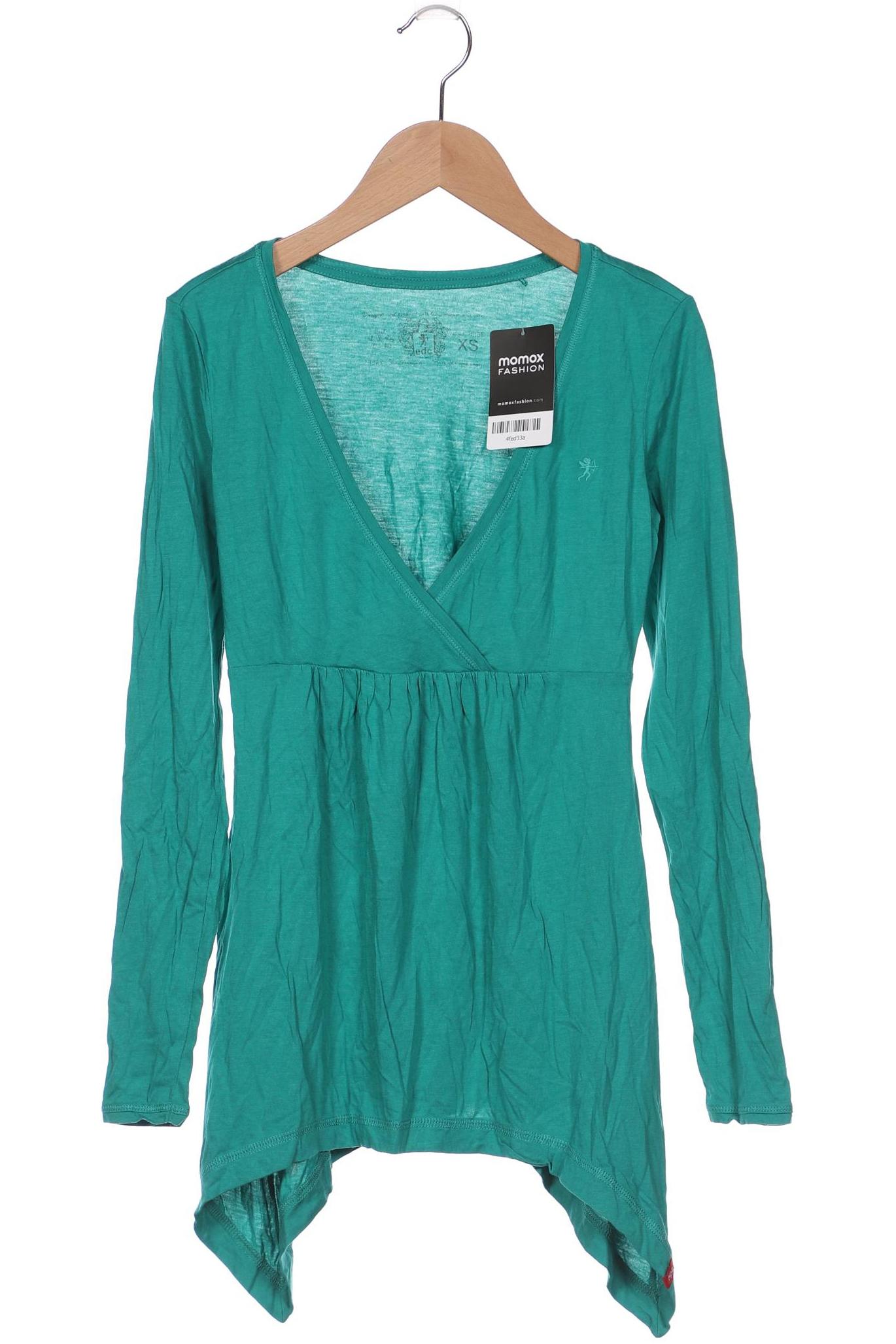 

Esprit Damen Langarmshirt, türkis, Gr. 34