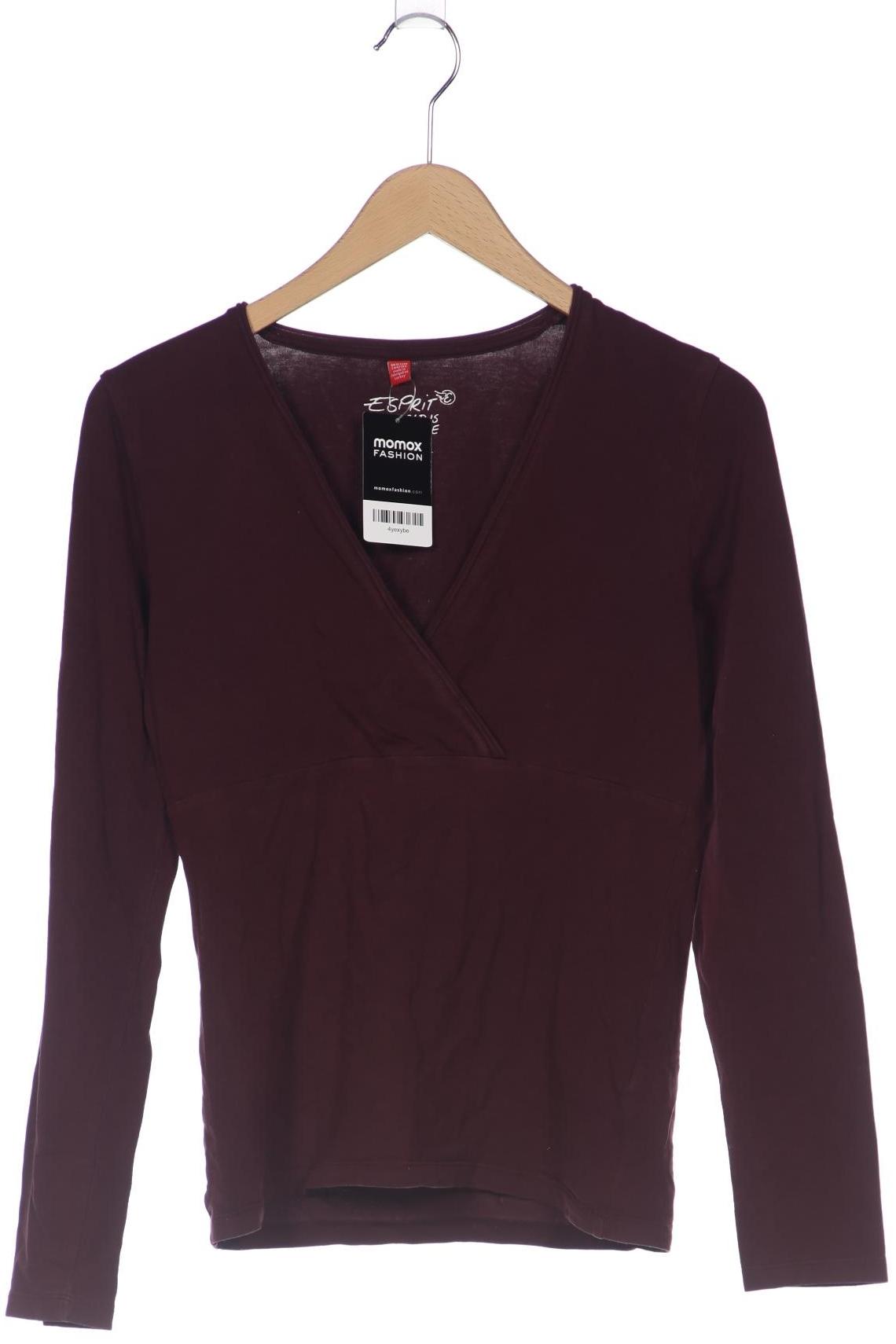 

Esprit Damen Langarmshirt, bordeaux, Gr. 42