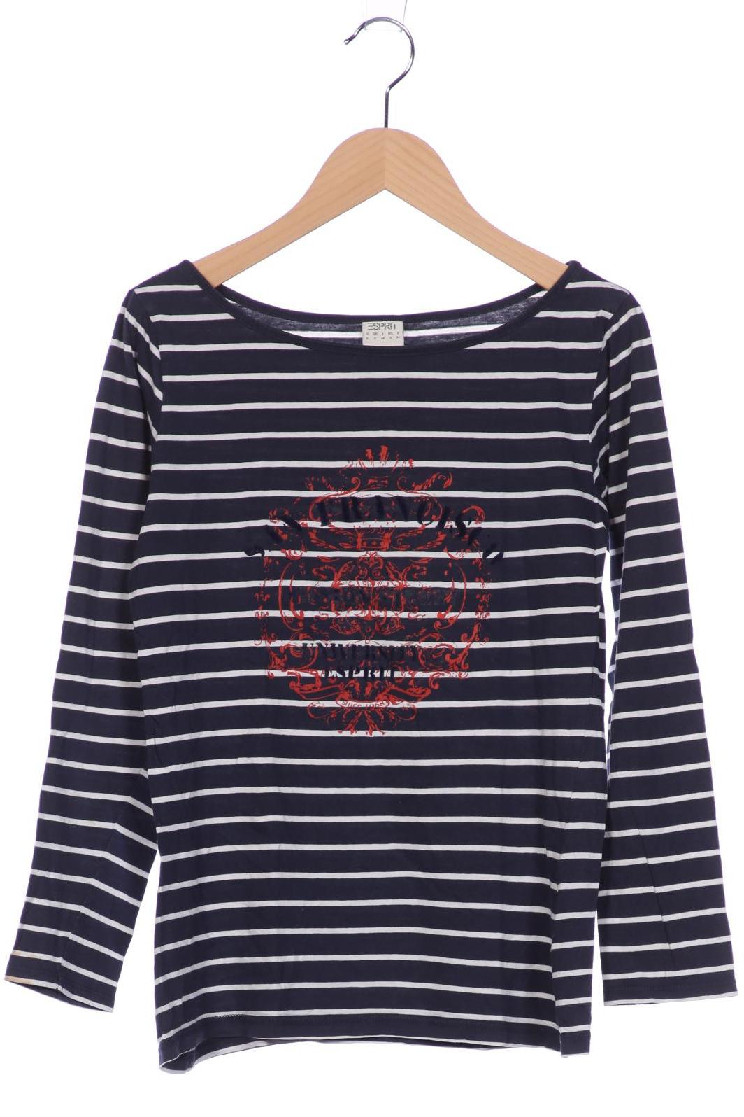 

Esprit Damen Langarmshirt, blau, Gr. 36