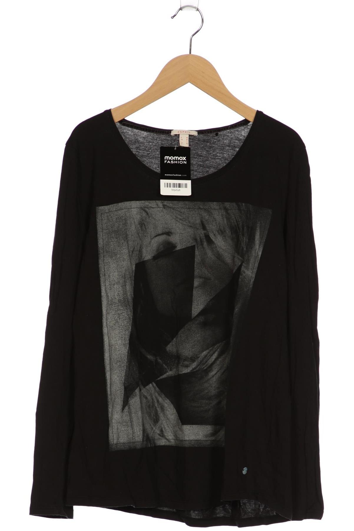 

Esprit Damen Langarmshirt, schwarz, Gr. 38