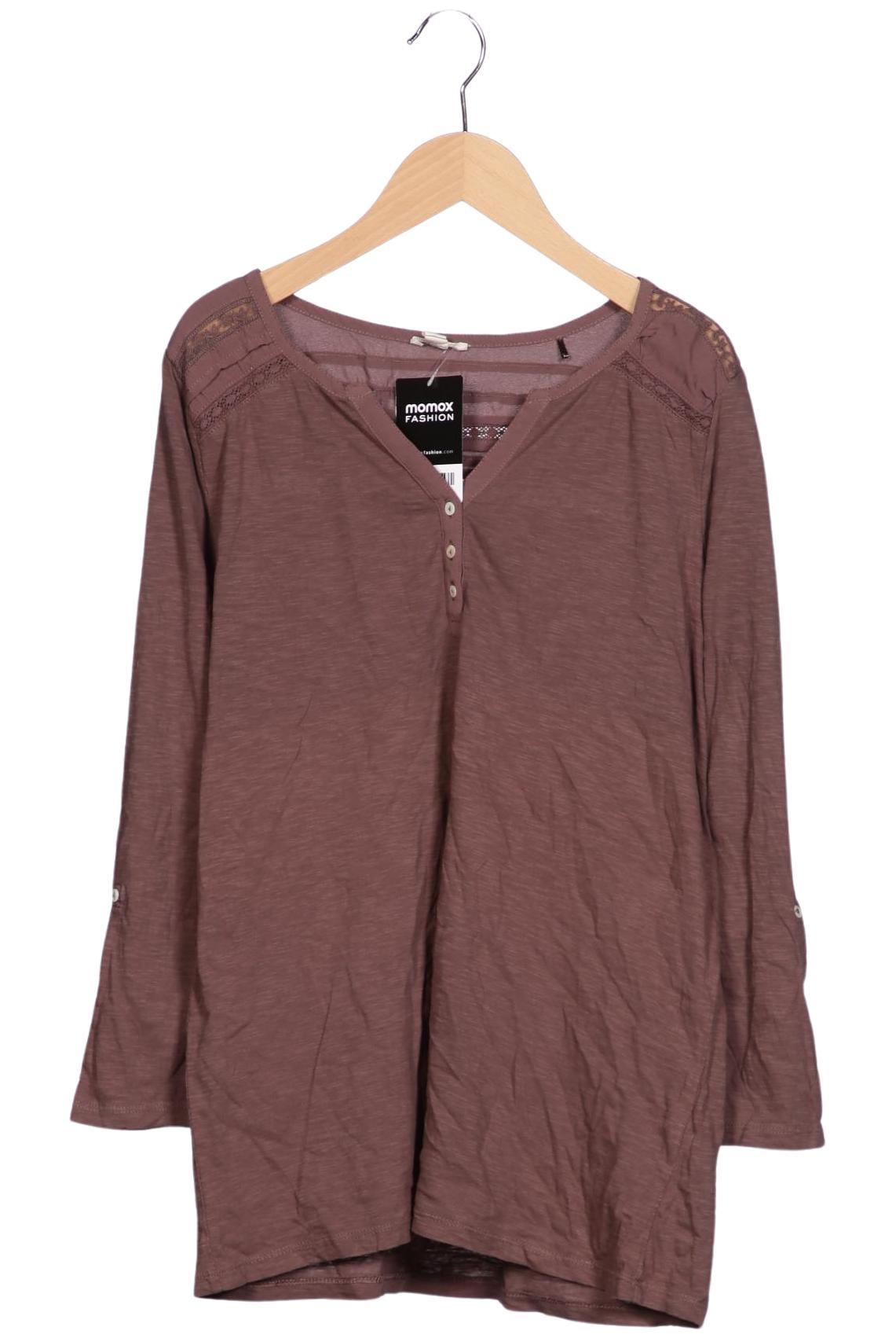

Esprit Damen Langarmshirt, braun, Gr. 38