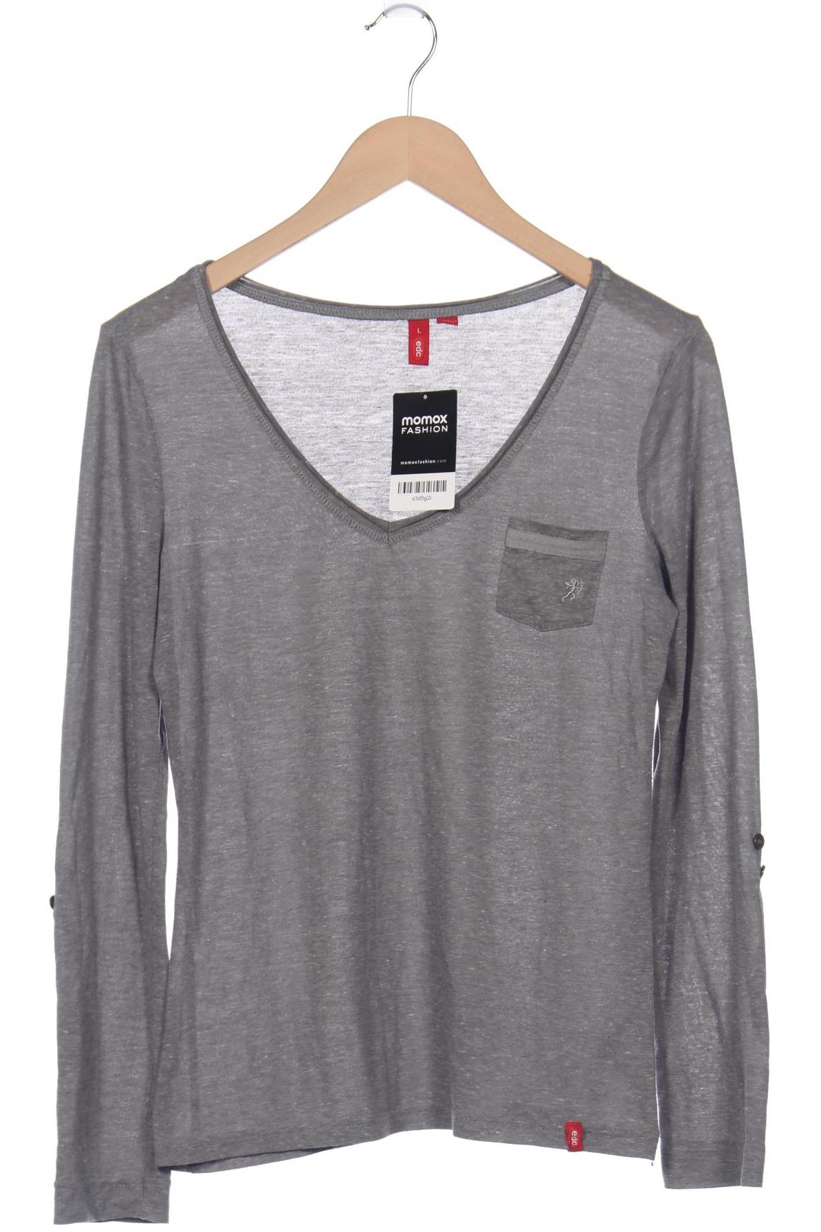

Esprit Damen Langarmshirt, grau, Gr. 42
