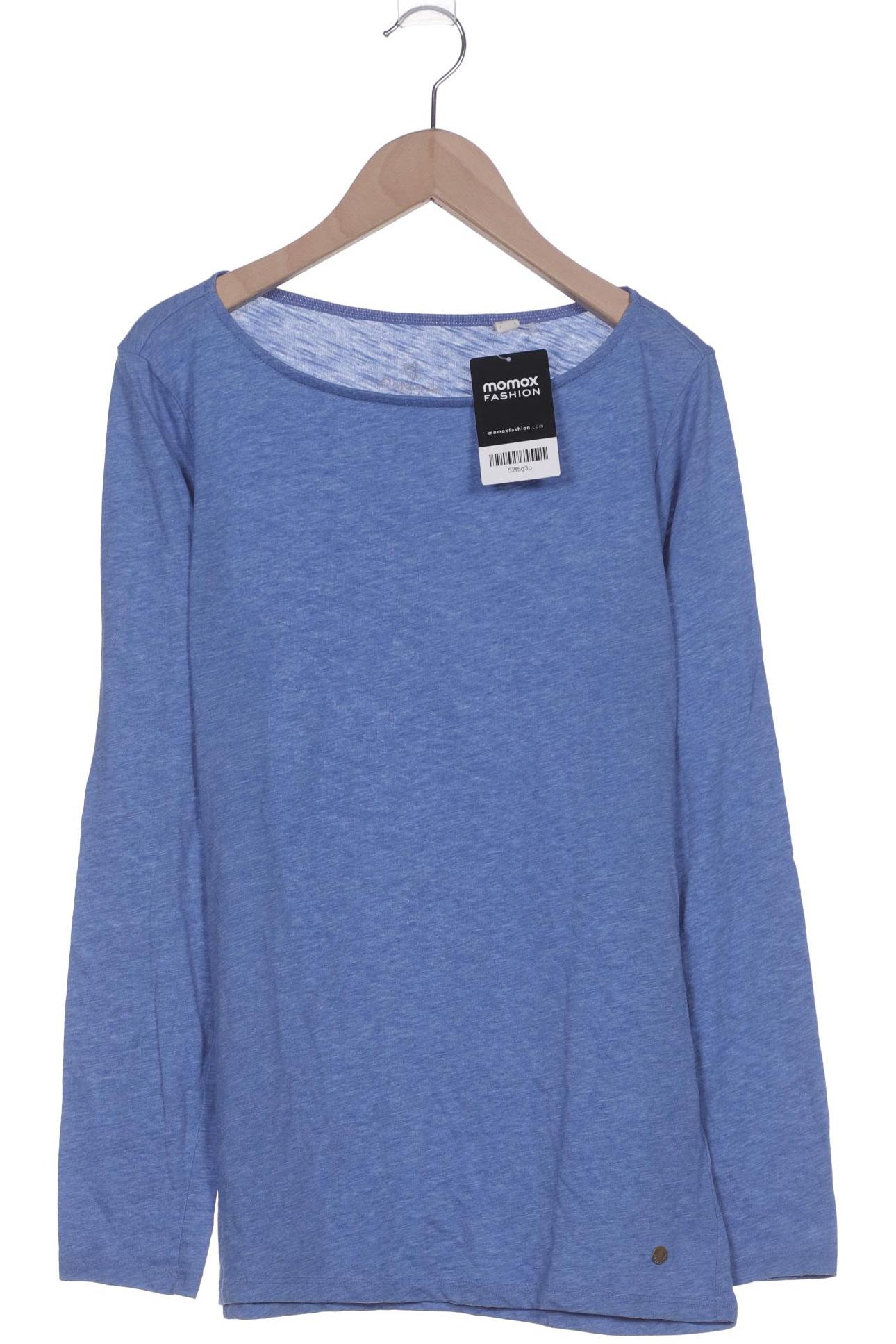 

Esprit Damen Langarmshirt, blau, Gr. 38