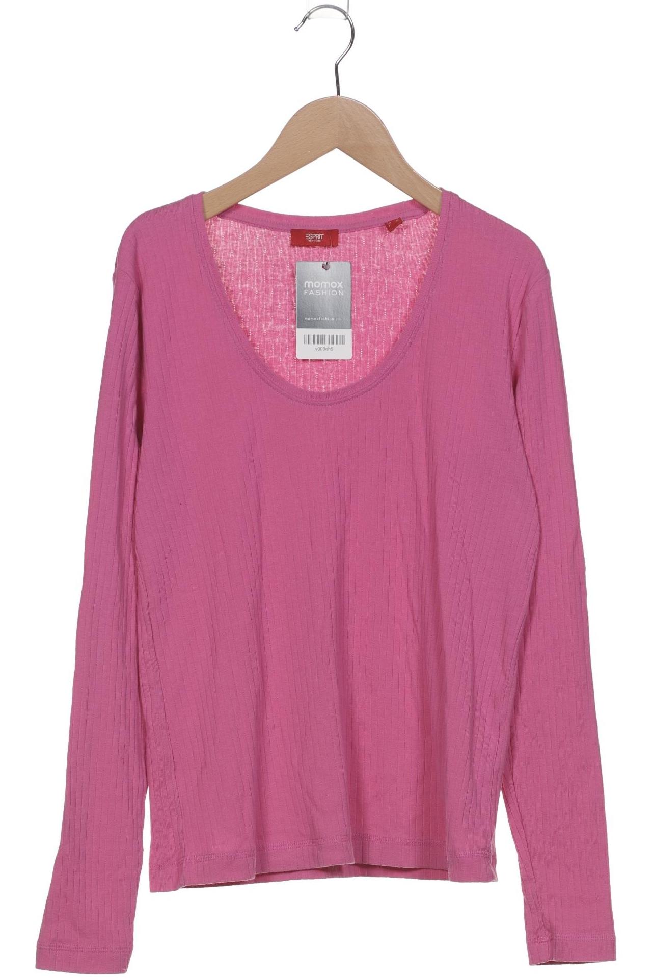 

Esprit Damen Langarmshirt, pink, Gr. 42