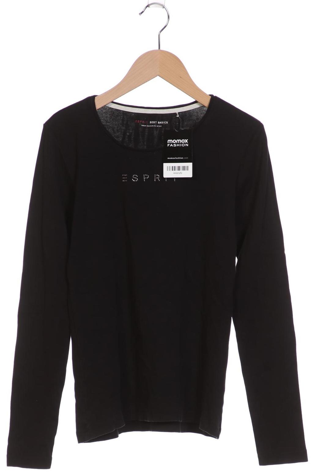 

Esprit Damen Langarmshirt, schwarz, Gr. 38