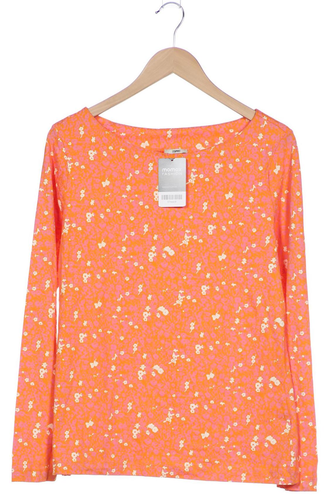 

Esprit Damen Langarmshirt, orange, Gr. 46