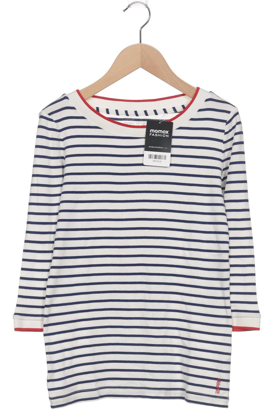 

Esprit Damen Langarmshirt, weiß, Gr. 36
