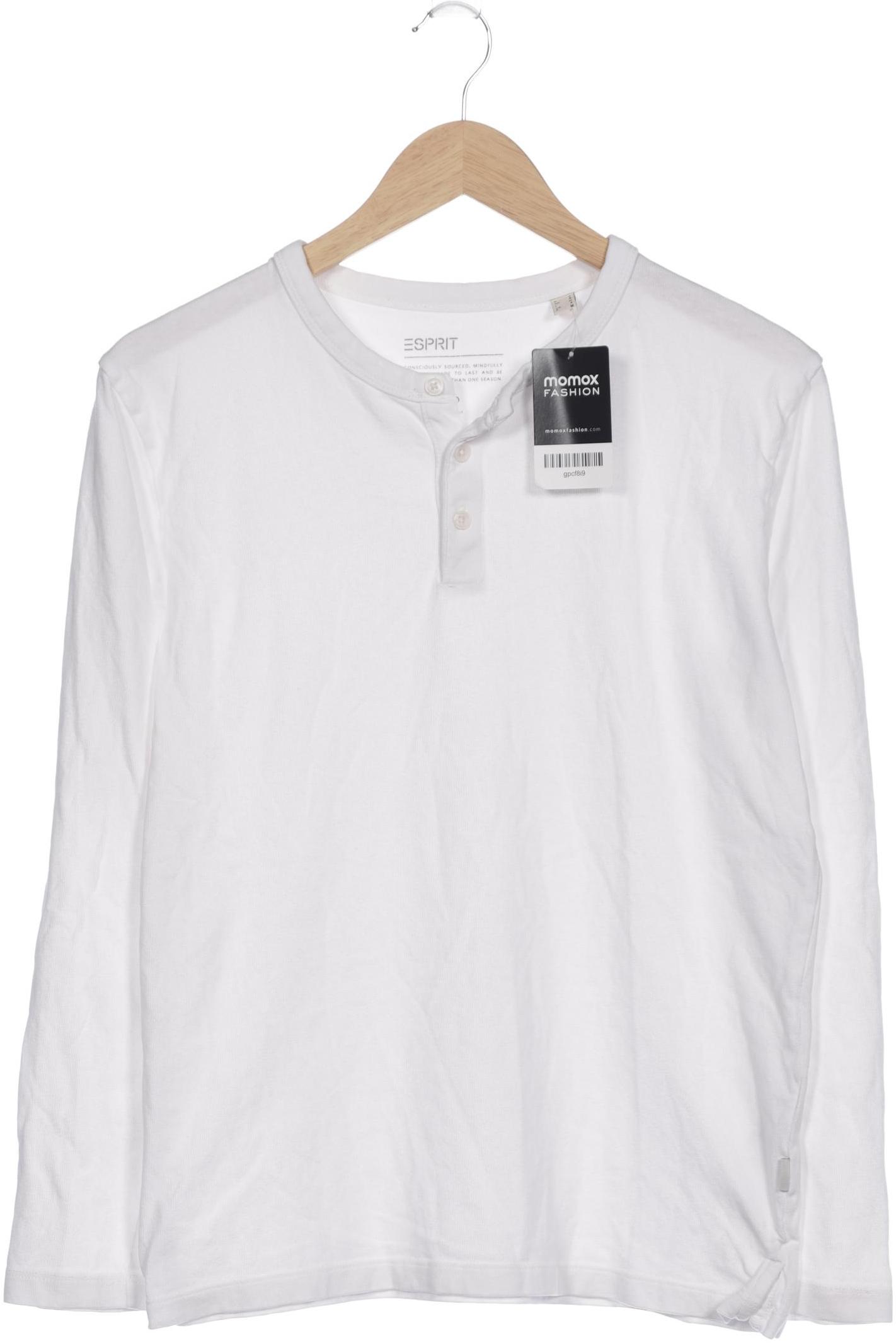

Esprit Damen Langarmshirt, weiß, Gr. 36