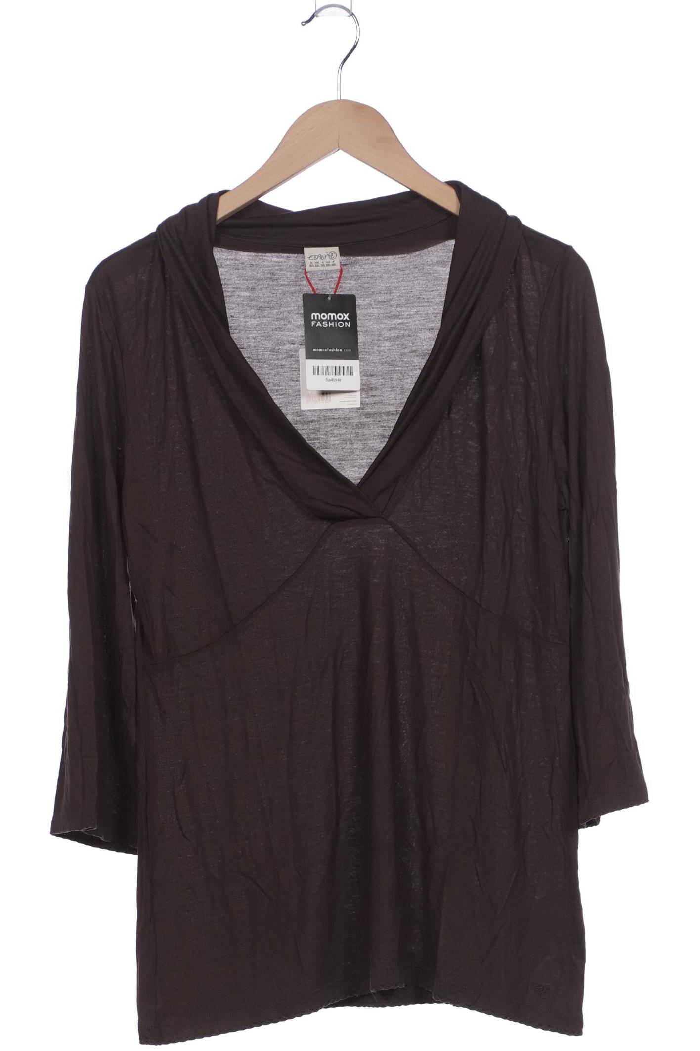 

Esprit Damen Langarmshirt, braun, Gr. 46