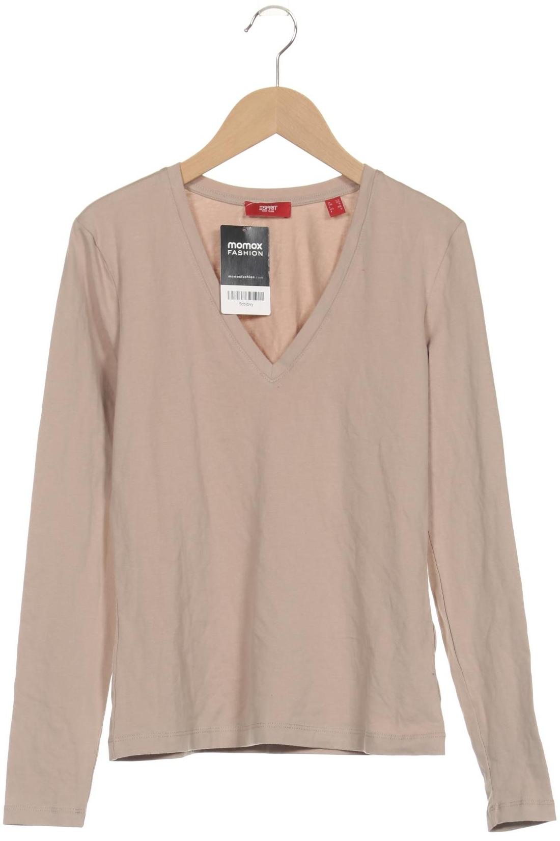 

Esprit Damen Langarmshirt, beige, Gr. 34