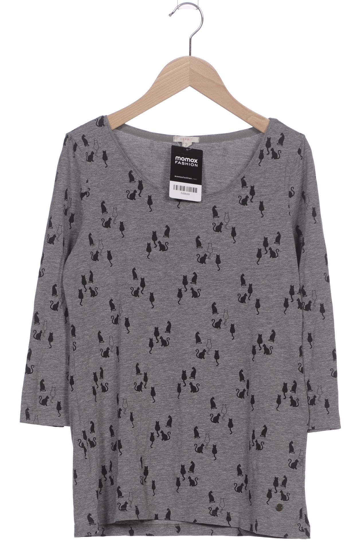 

Esprit Damen Langarmshirt, grau, Gr. 42