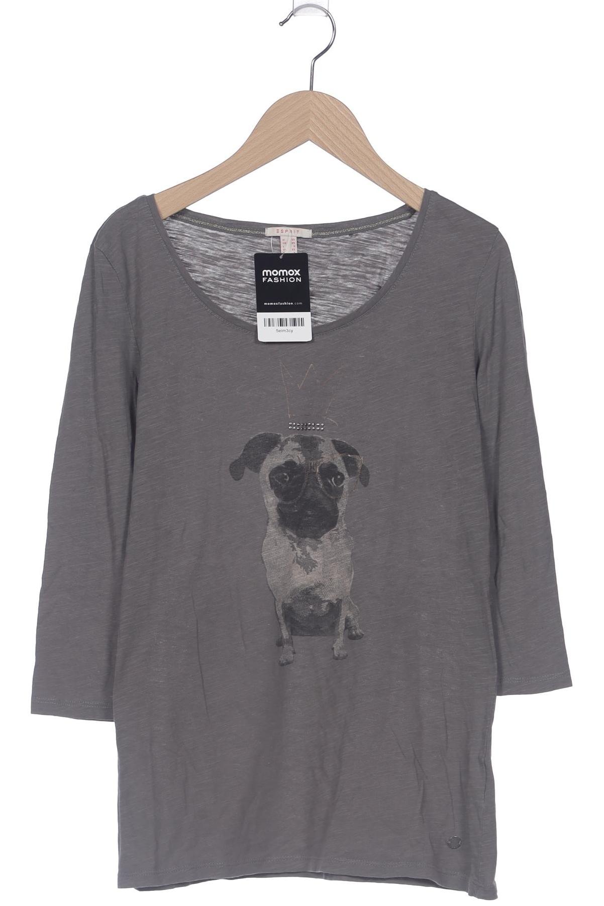 

Esprit Damen Langarmshirt, grau, Gr. 34