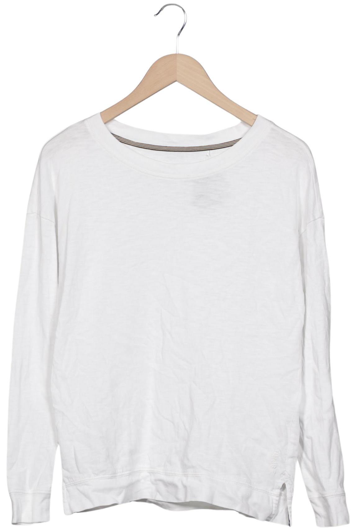 

Esprit Damen Langarmshirt, weiß, Gr. 36