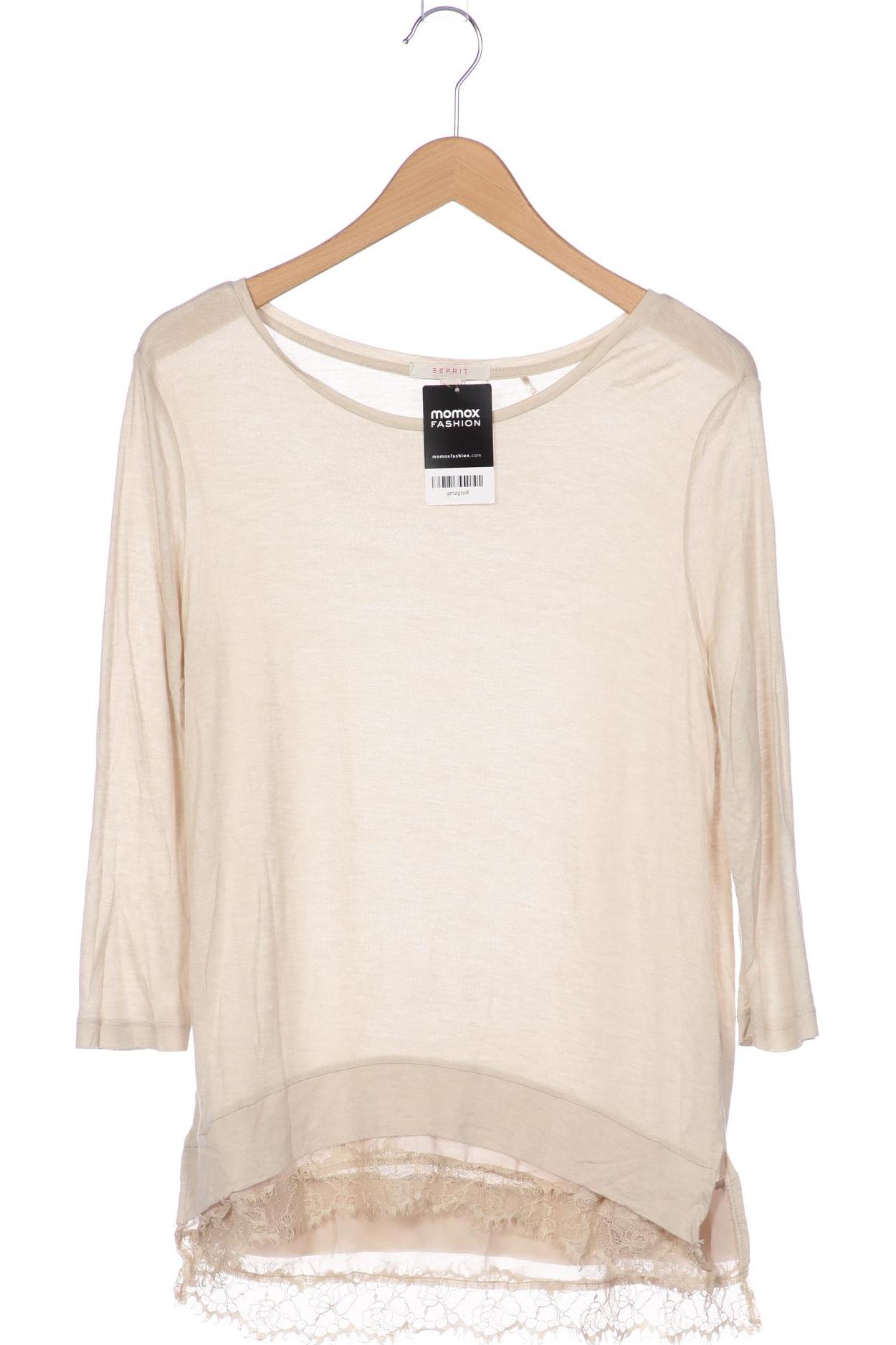 

Esprit Damen Langarmshirt, beige, Gr. 42