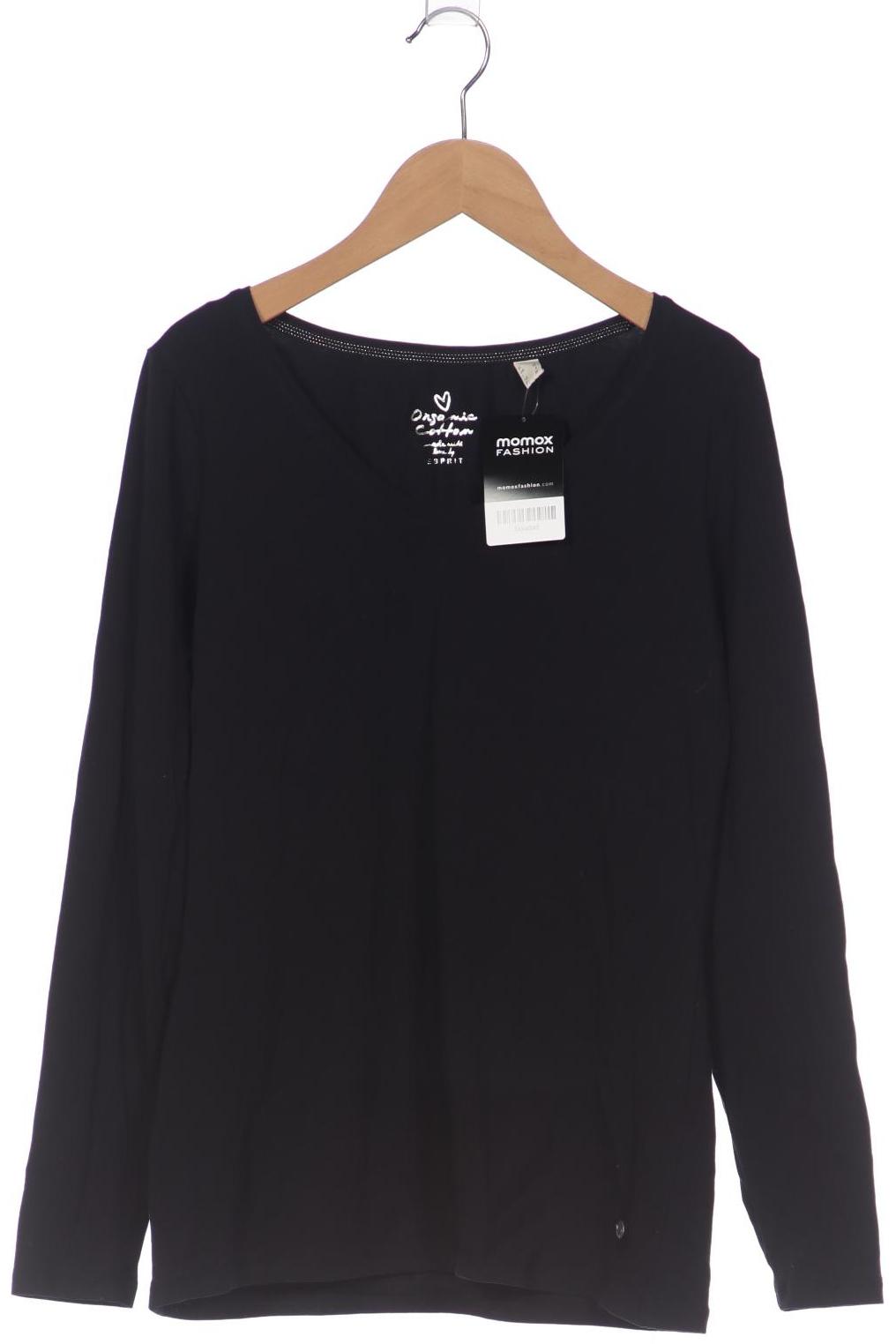 

Esprit Damen Langarmshirt, schwarz, Gr. 36