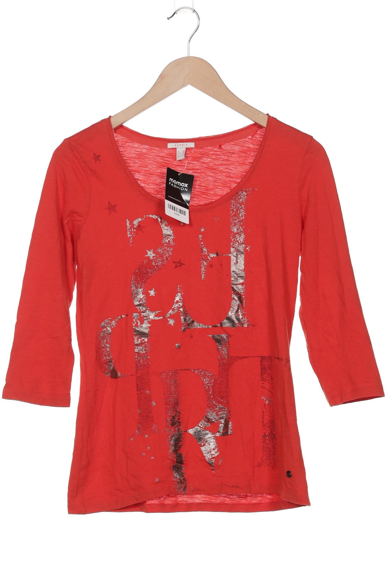 

Esprit Damen Langarmshirt, rot, Gr. 38