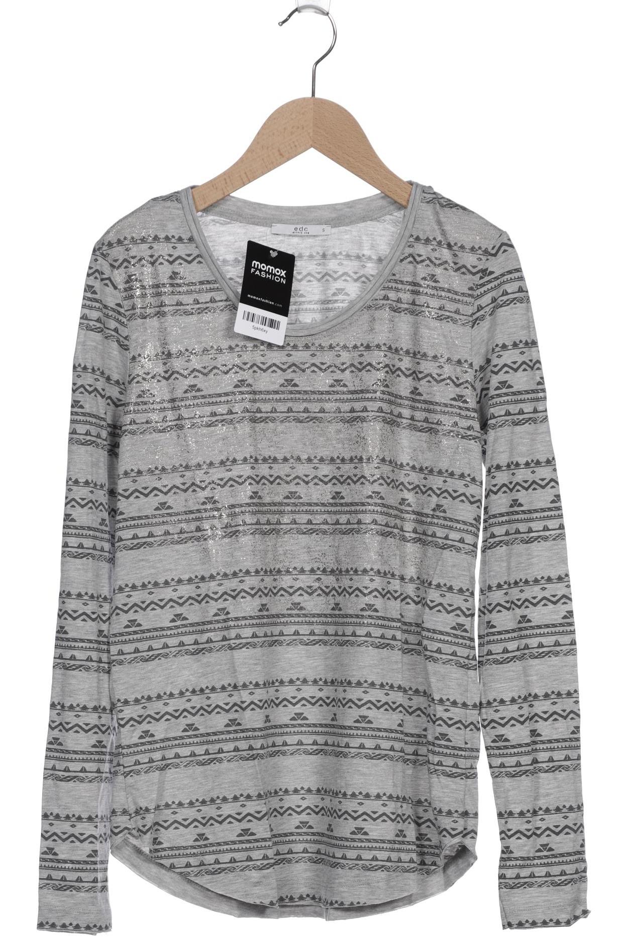 

Esprit Damen Langarmshirt, grau, Gr. 36