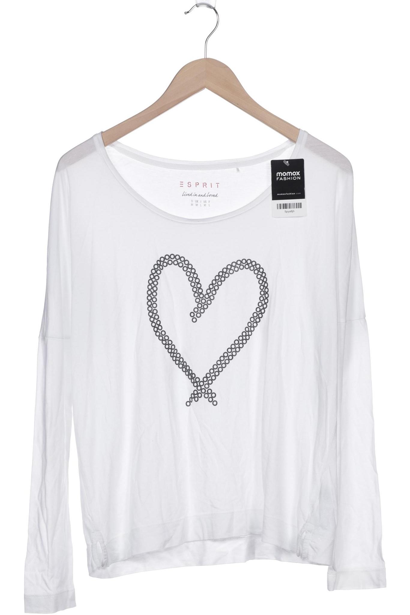 

Esprit Damen Langarmshirt, cremeweiß