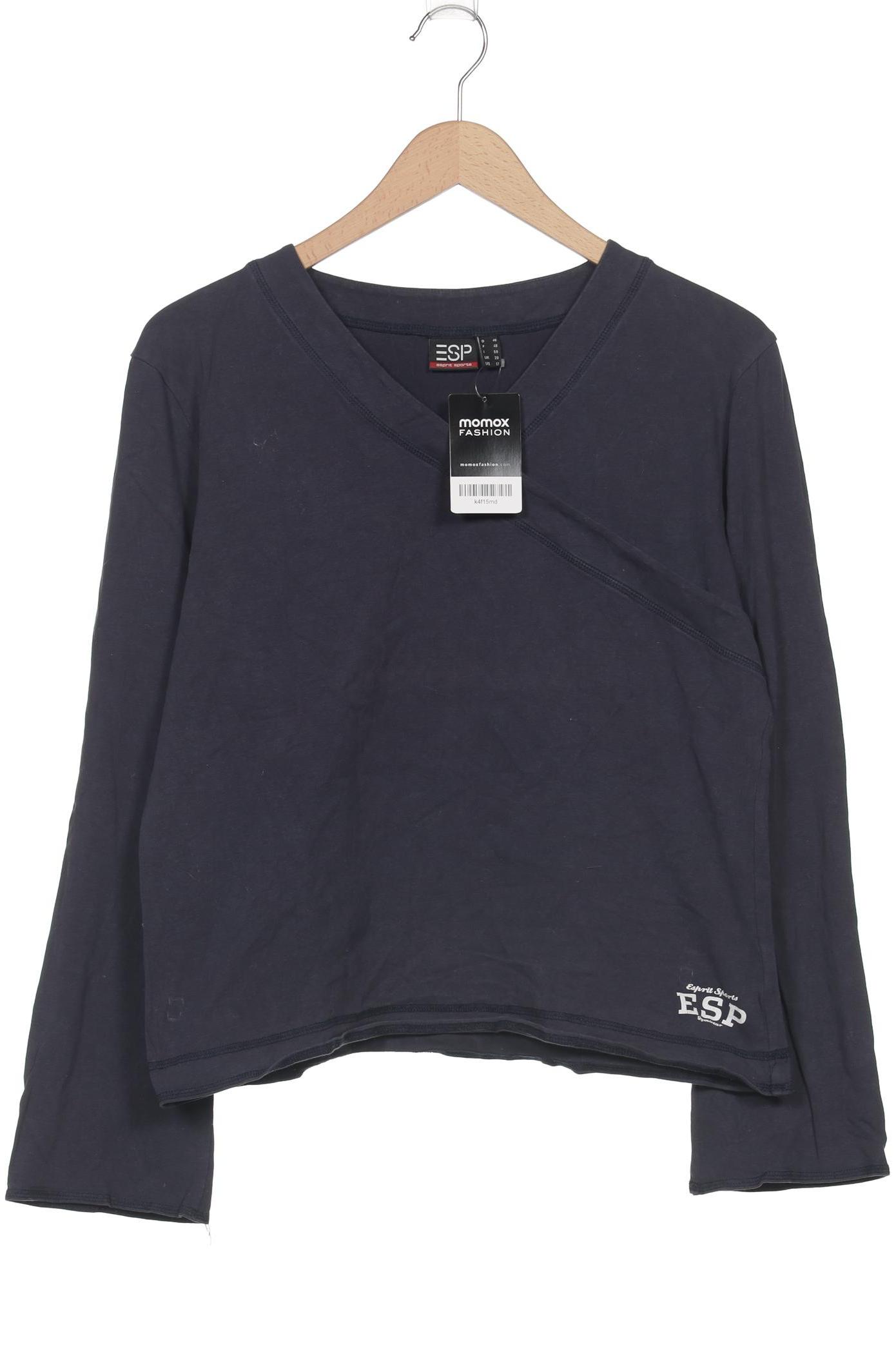 

Esprit Damen Langarmshirt, marineblau, Gr. 46