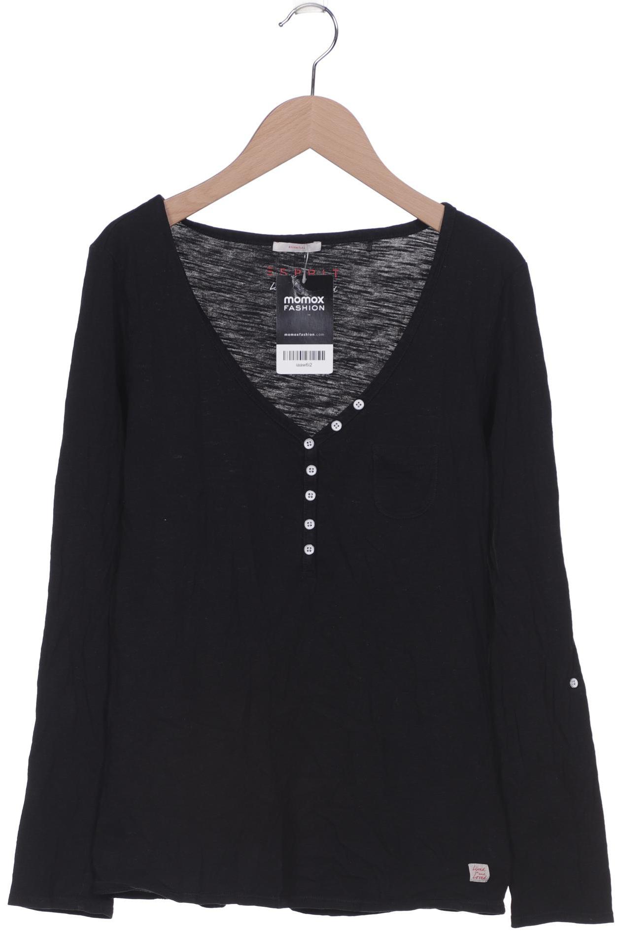 

Esprit Damen Langarmshirt, schwarz