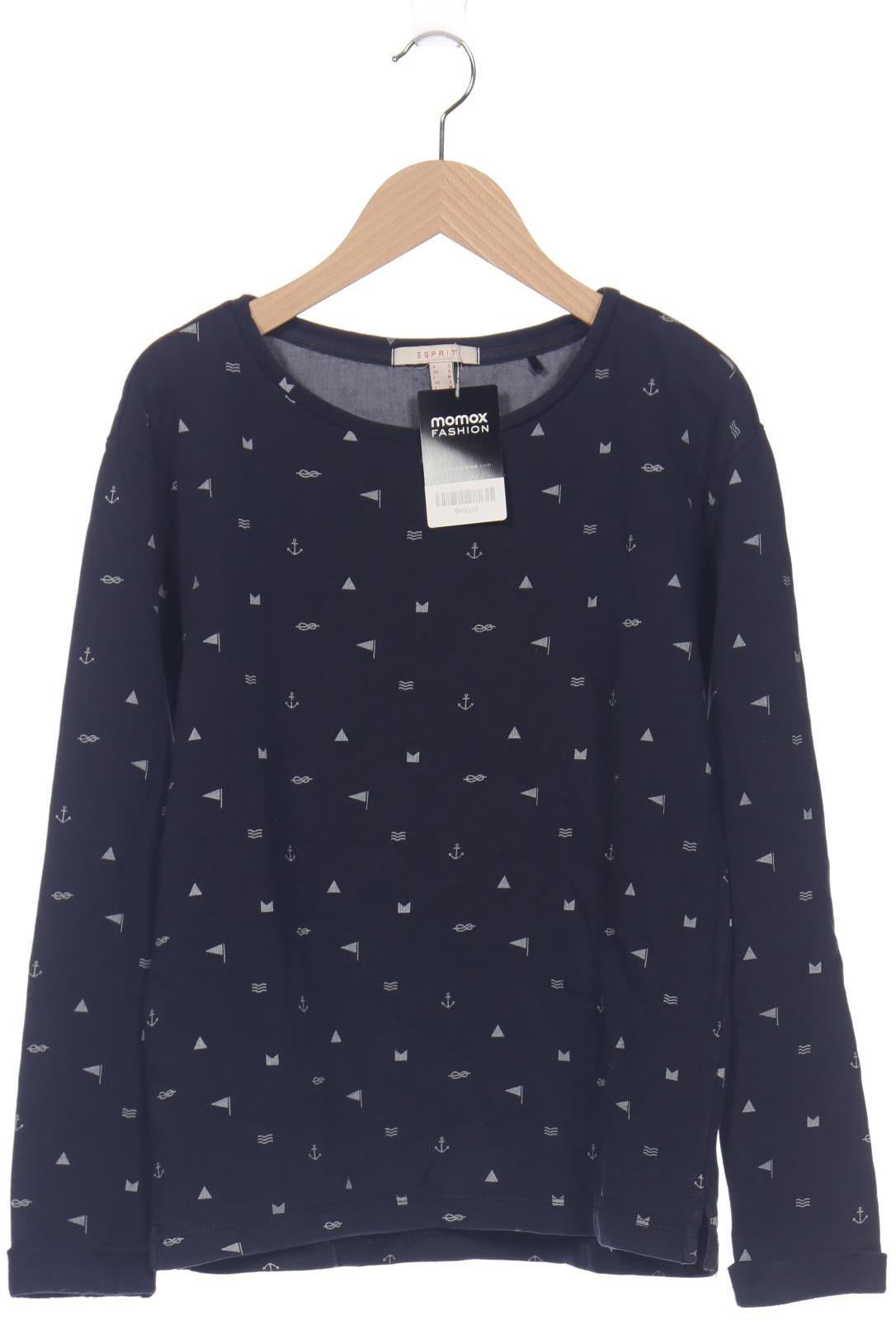 

Esprit Damen Langarmshirt, marineblau, Gr. 36