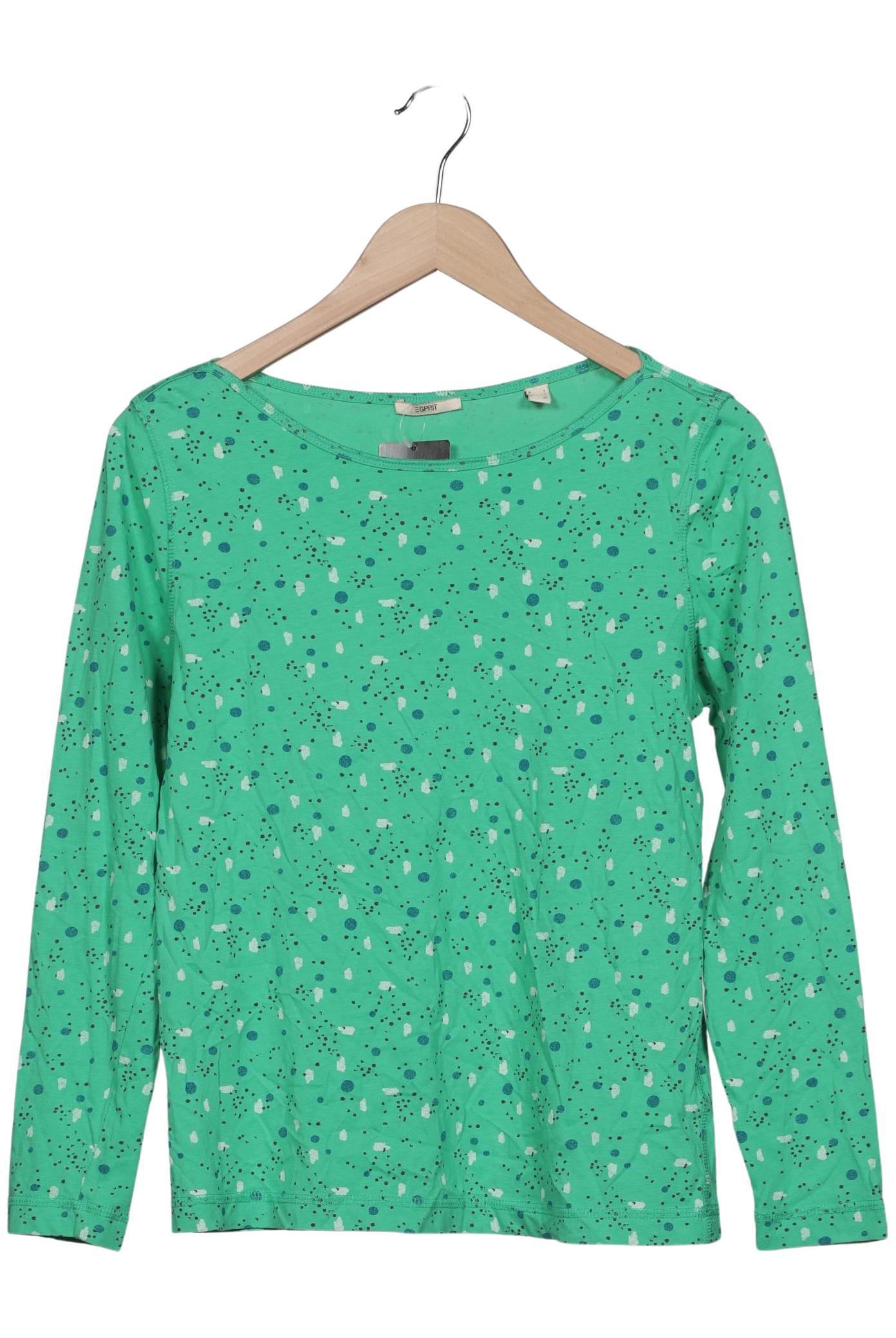 

Esprit Damen Langarmshirt, grün, Gr. 42