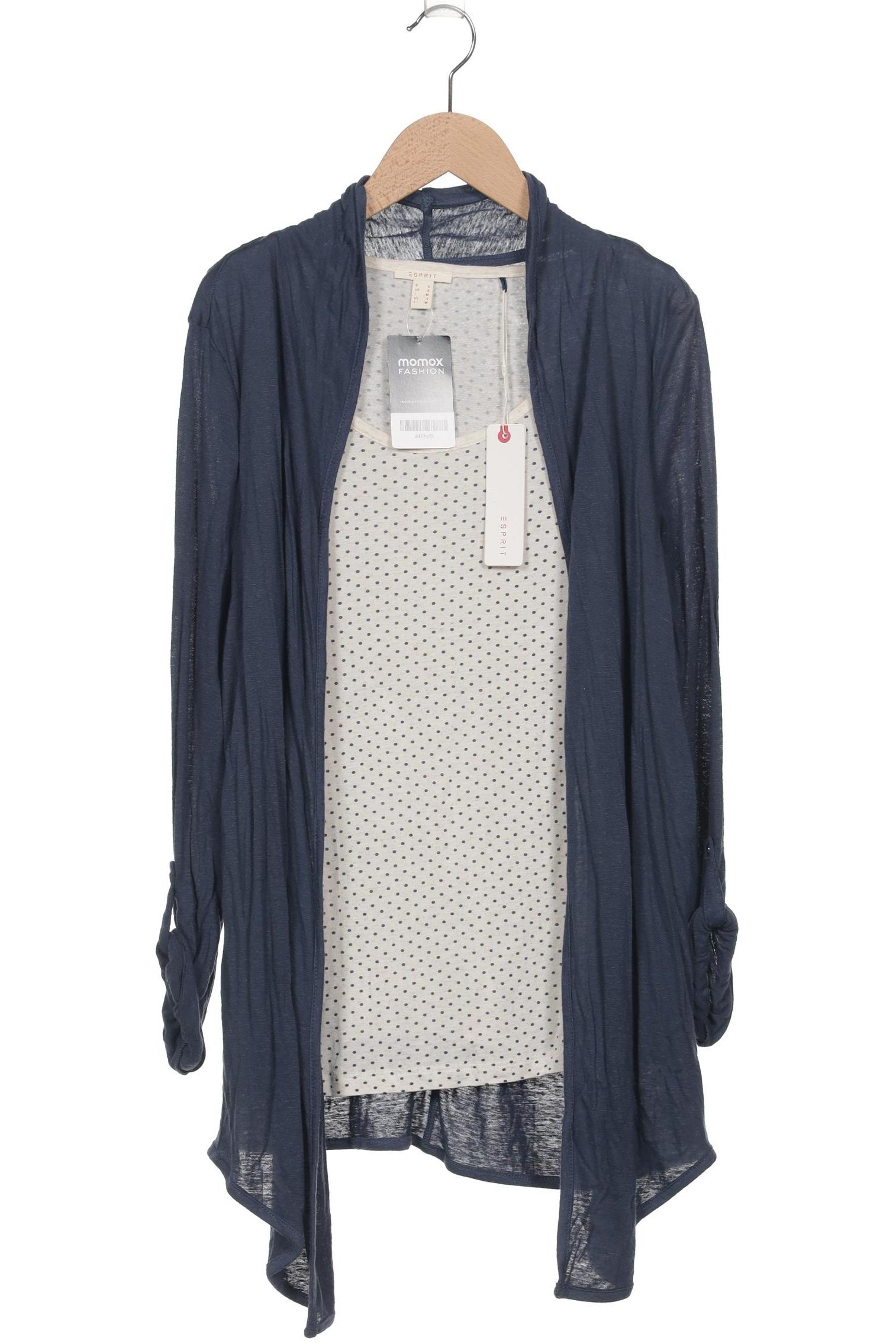 

Esprit Damen Langarmshirt, marineblau, Gr. 36