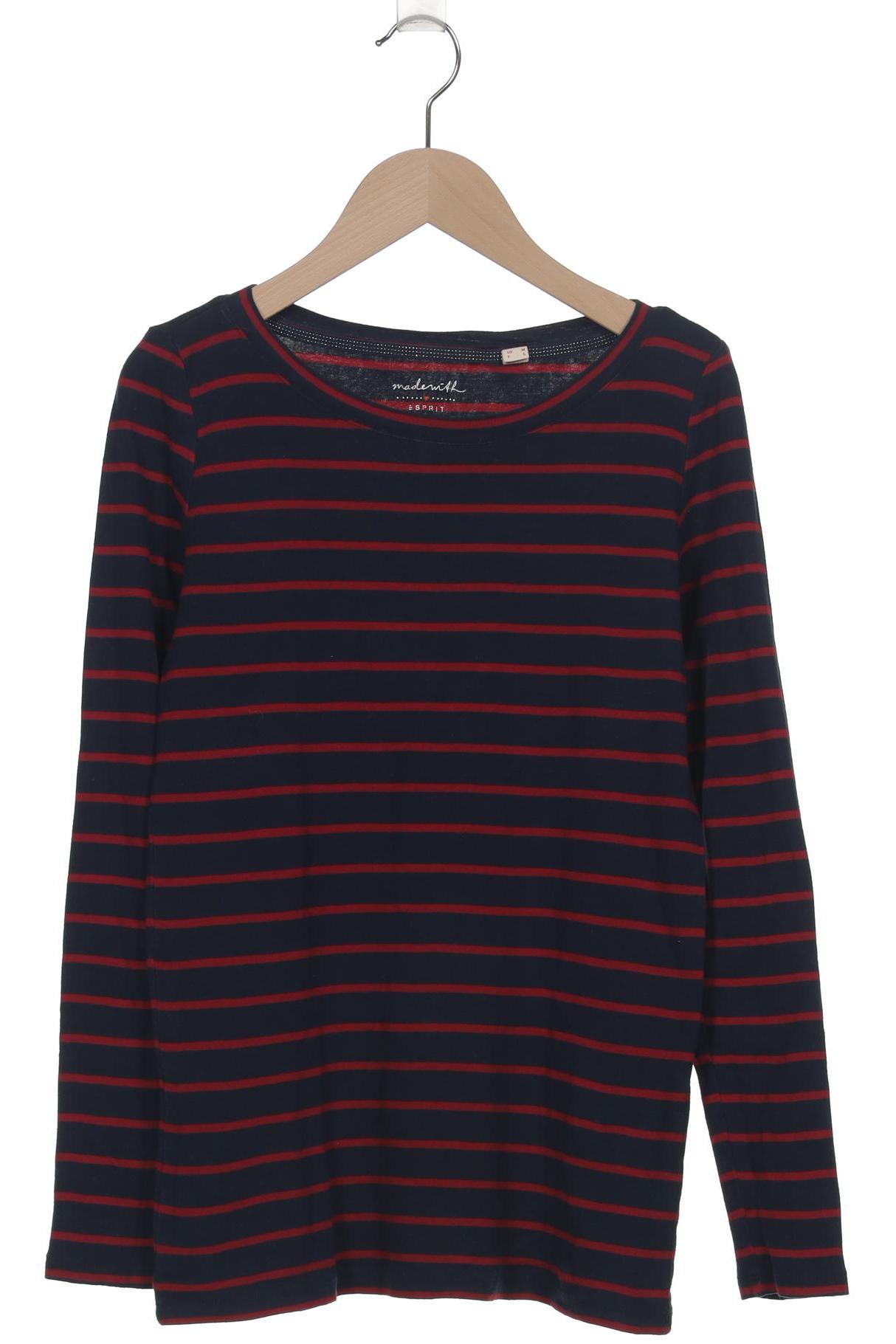 

Esprit Damen Langarmshirt, marineblau, Gr. 38