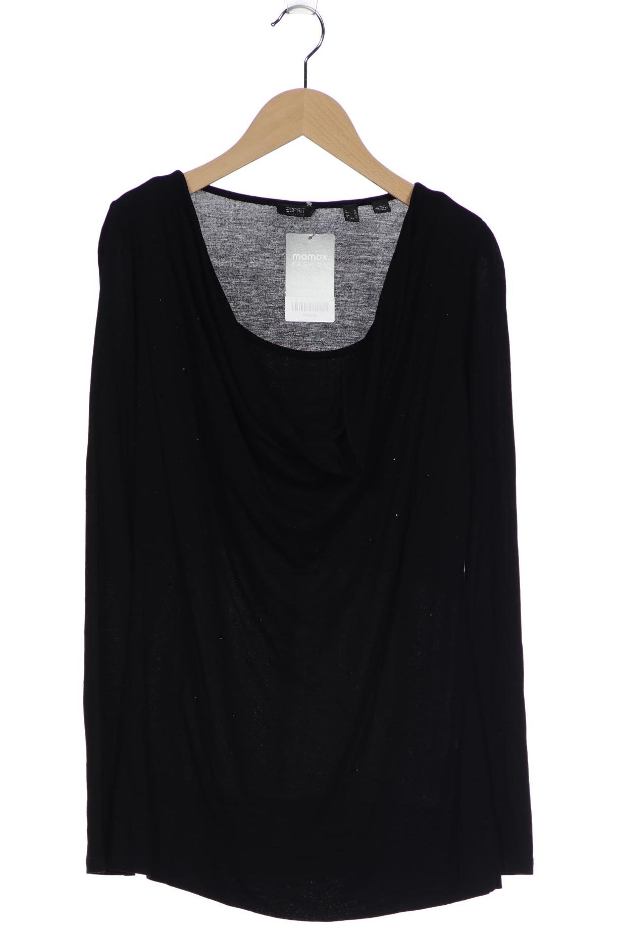 

Esprit Damen Langarmshirt, schwarz, Gr. 36