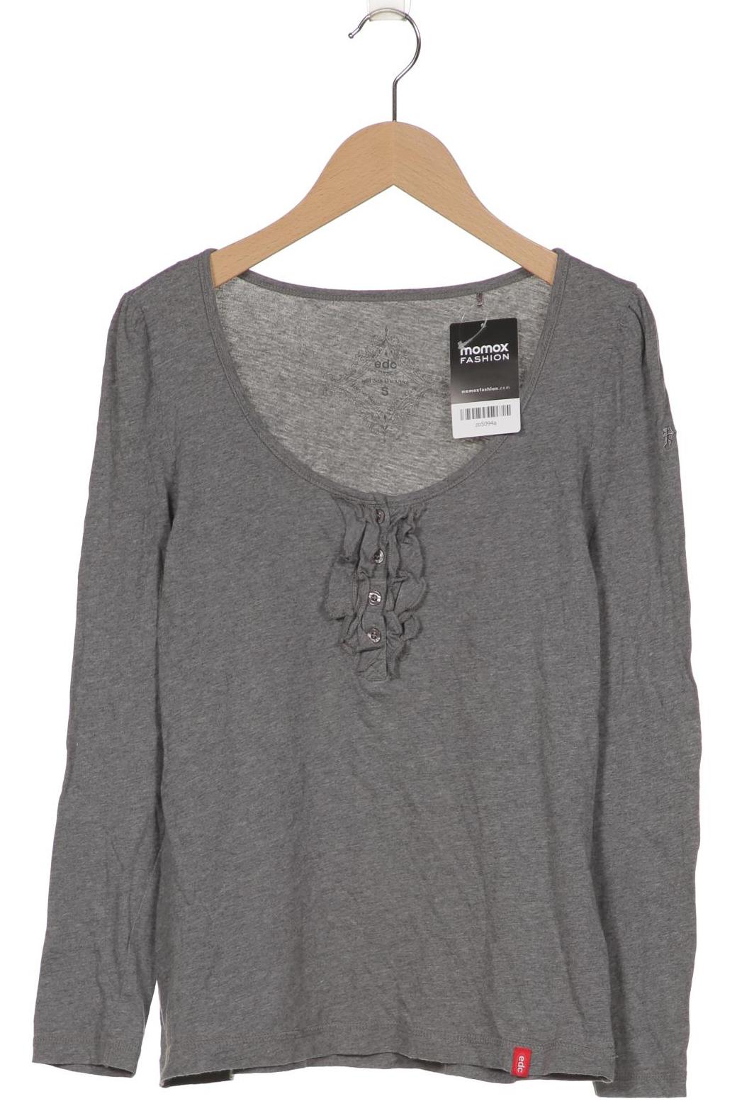 

Esprit Damen Langarmshirt, grau, Gr. 36