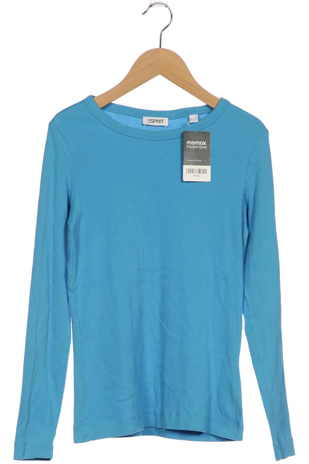 

Esprit Damen Langarmshirt, blau, Gr. 34