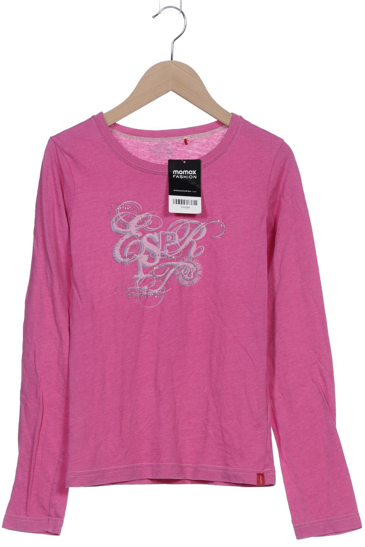 

Esprit Damen Langarmshirt, pink, Gr. 34