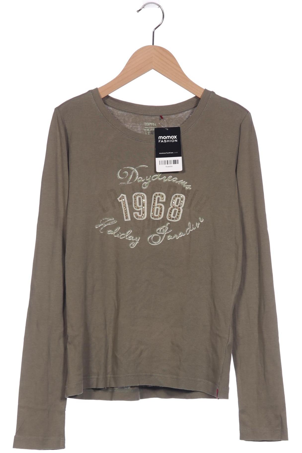 

Esprit Damen Langarmshirt, grün, Gr. 38