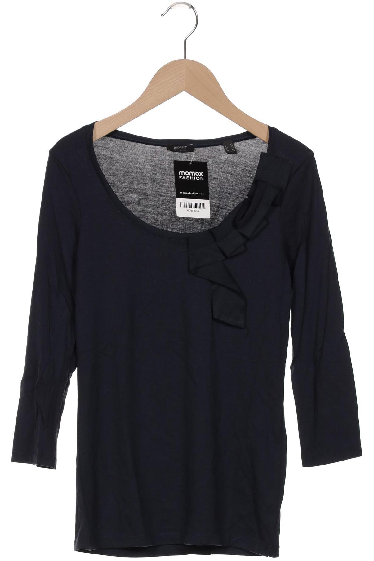 

Esprit Damen Langarmshirt, marineblau, Gr. 34