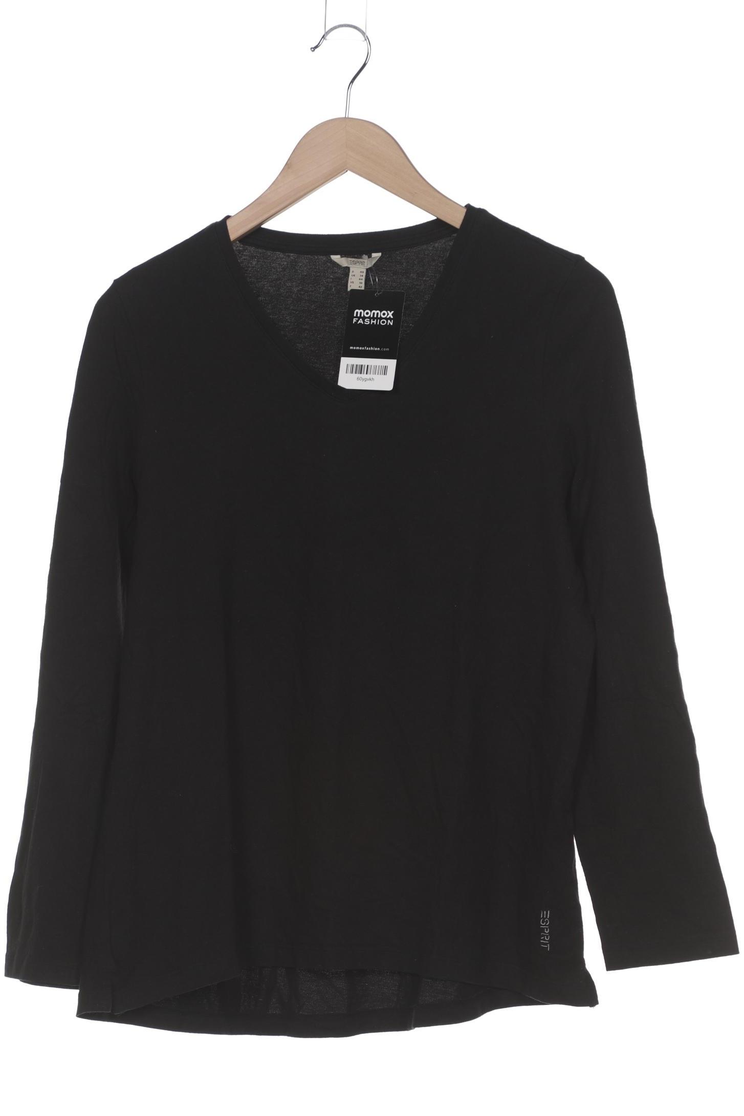 

Esprit Damen Langarmshirt, schwarz, Gr. 40