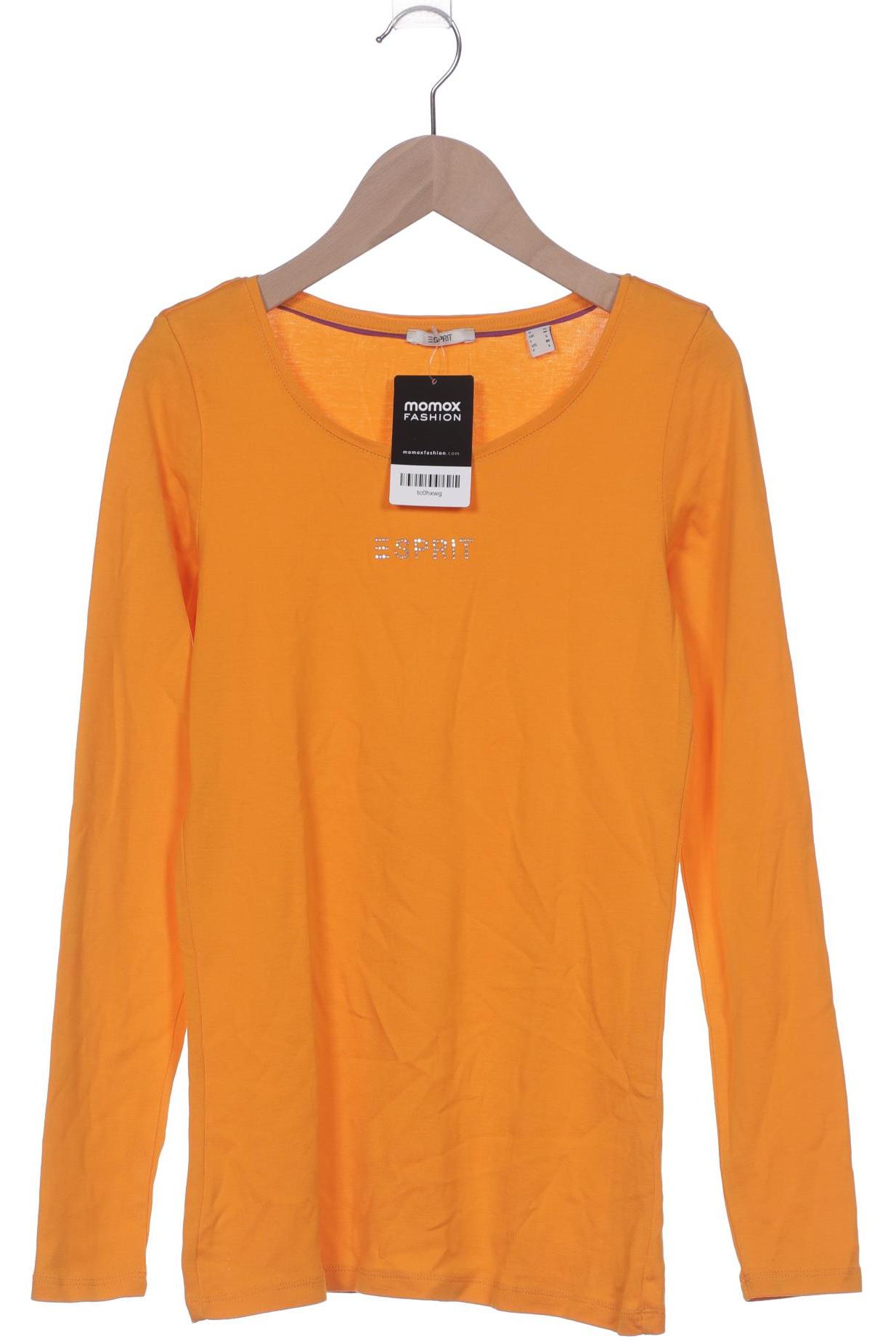

Esprit Damen Langarmshirt, orange, Gr. 38