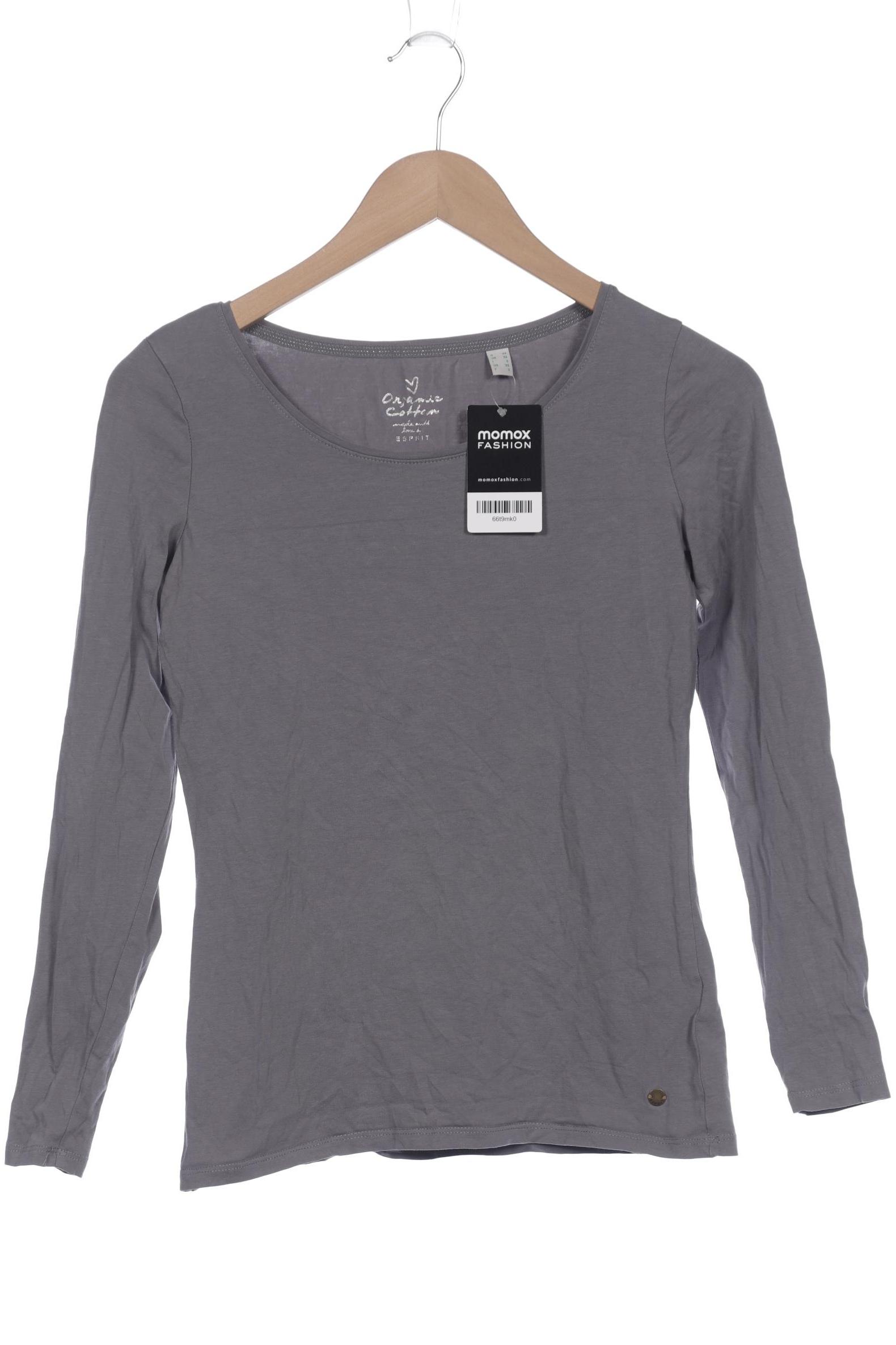 

Esprit Damen Langarmshirt, grau, Gr. 34